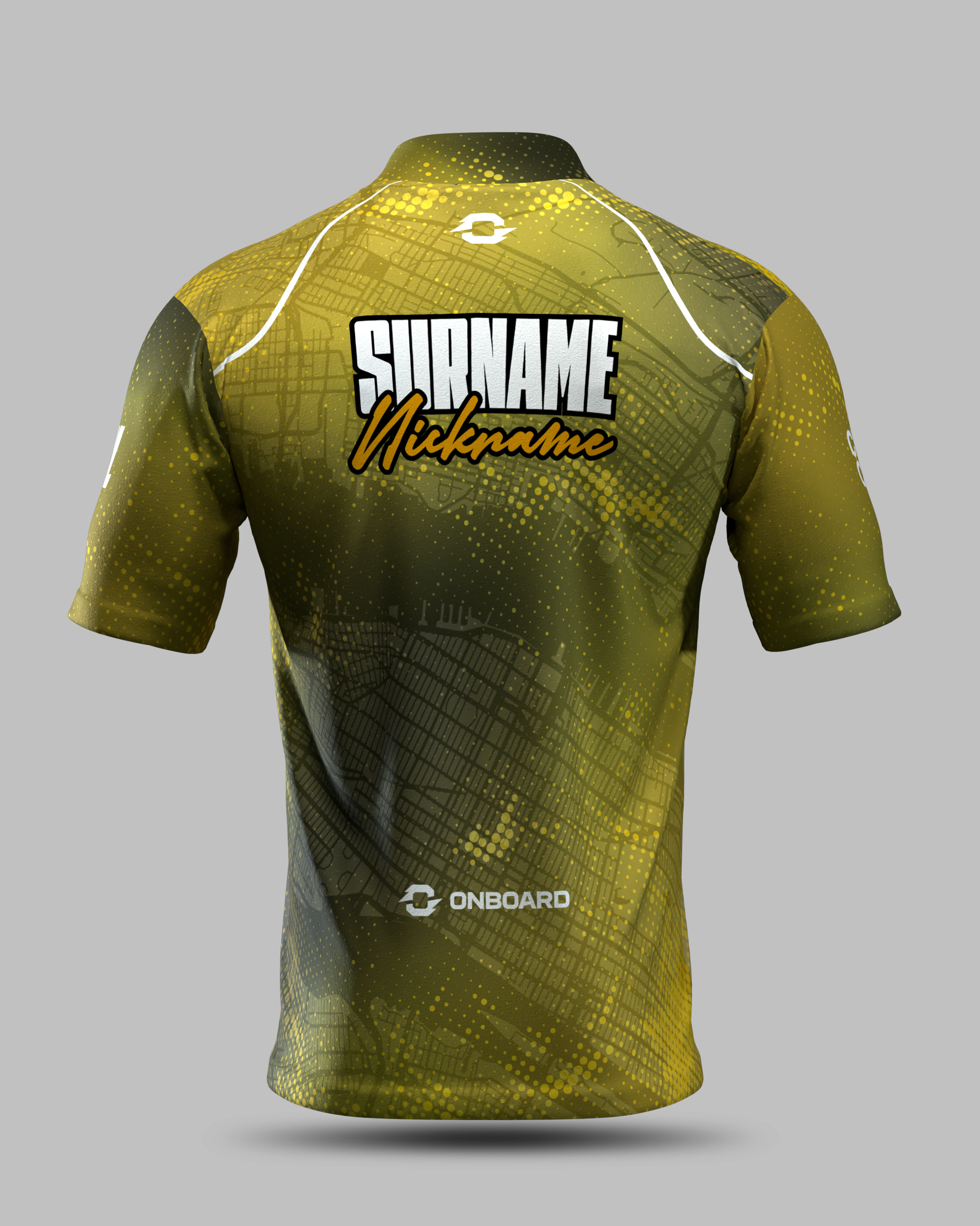 APL Pro Collar Jersey - Gold
