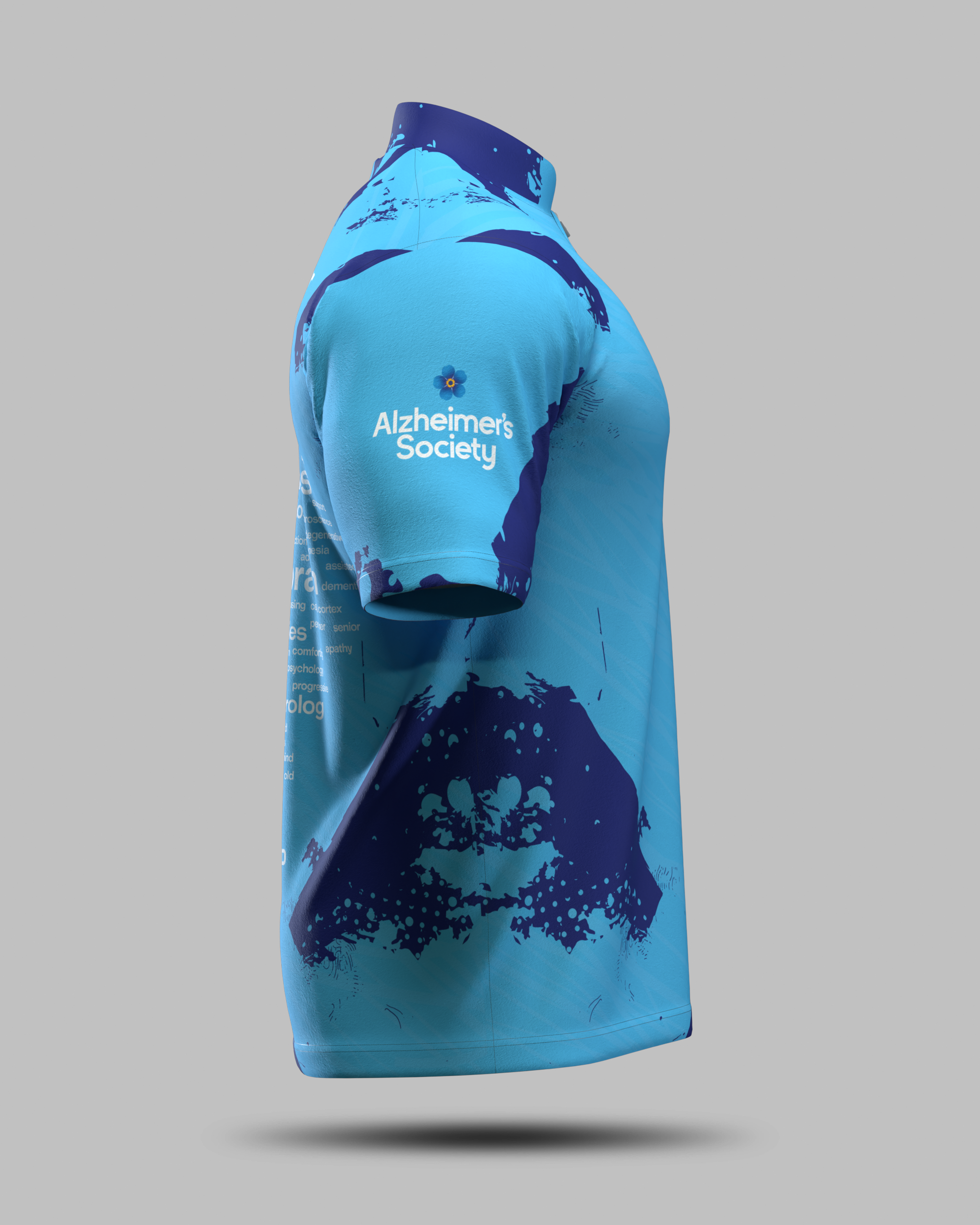 Alzheimer's Awareness Shirt Sky Blue