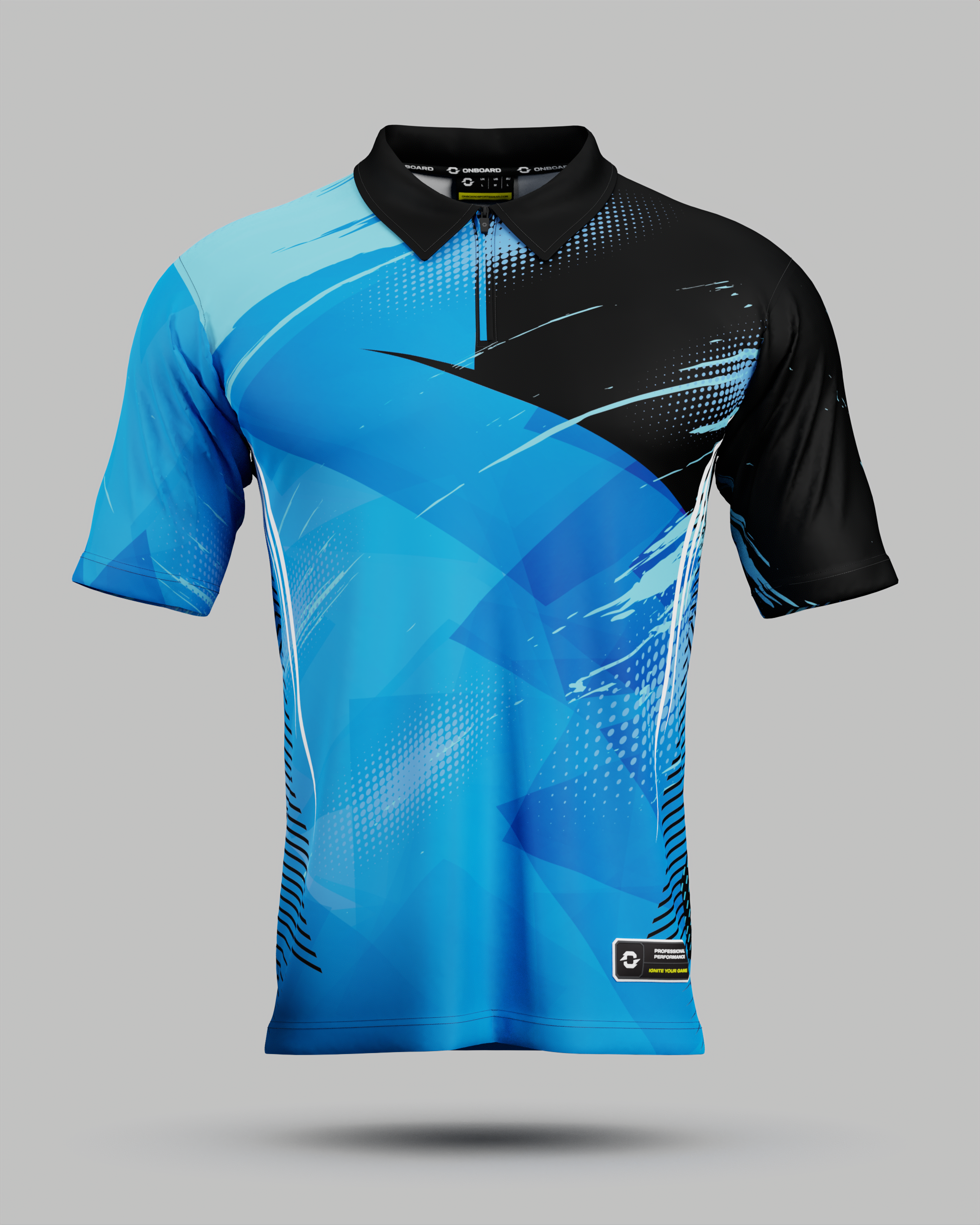 Youth Alaska 1/4 Zip Polo Collar Jersey