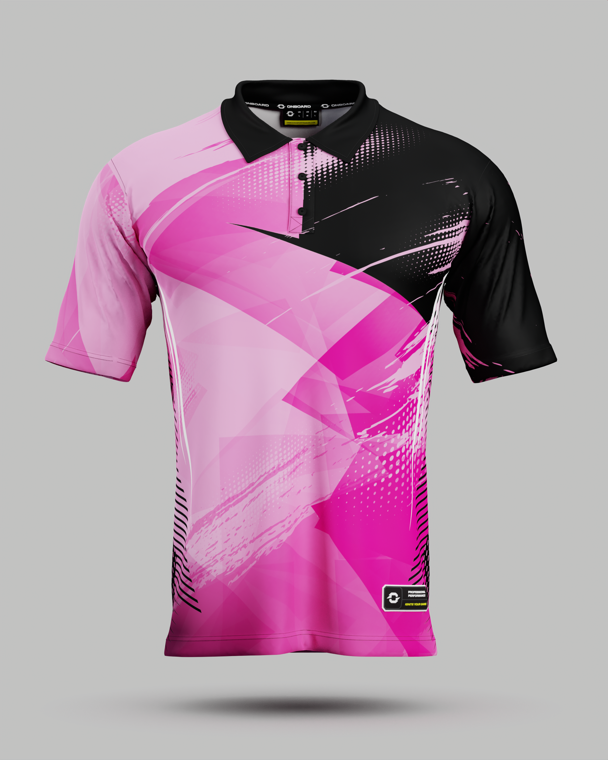 Alaska 3 Button Polo Collar Jersey
