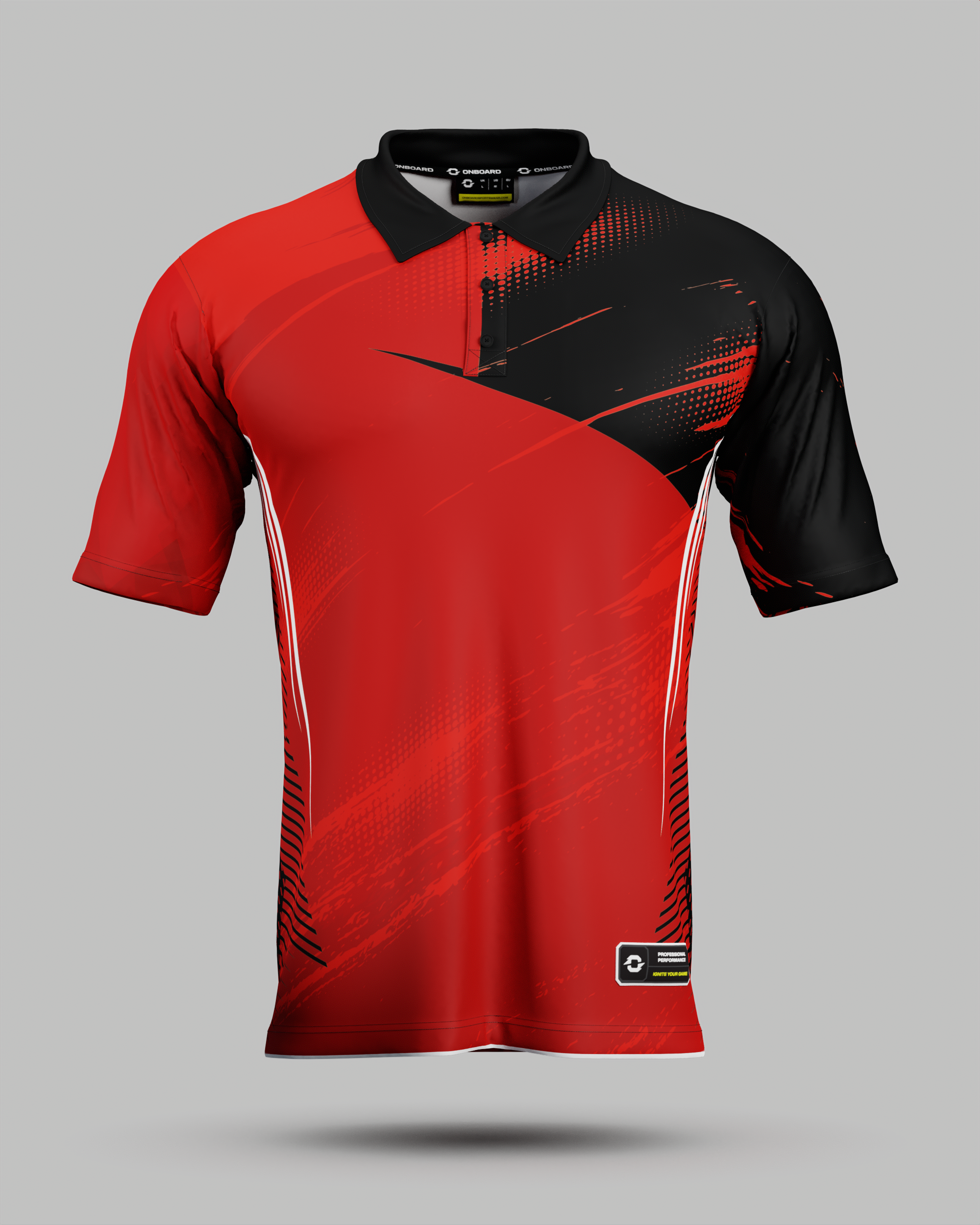 Alaska 3 Button Polo Collar Jersey