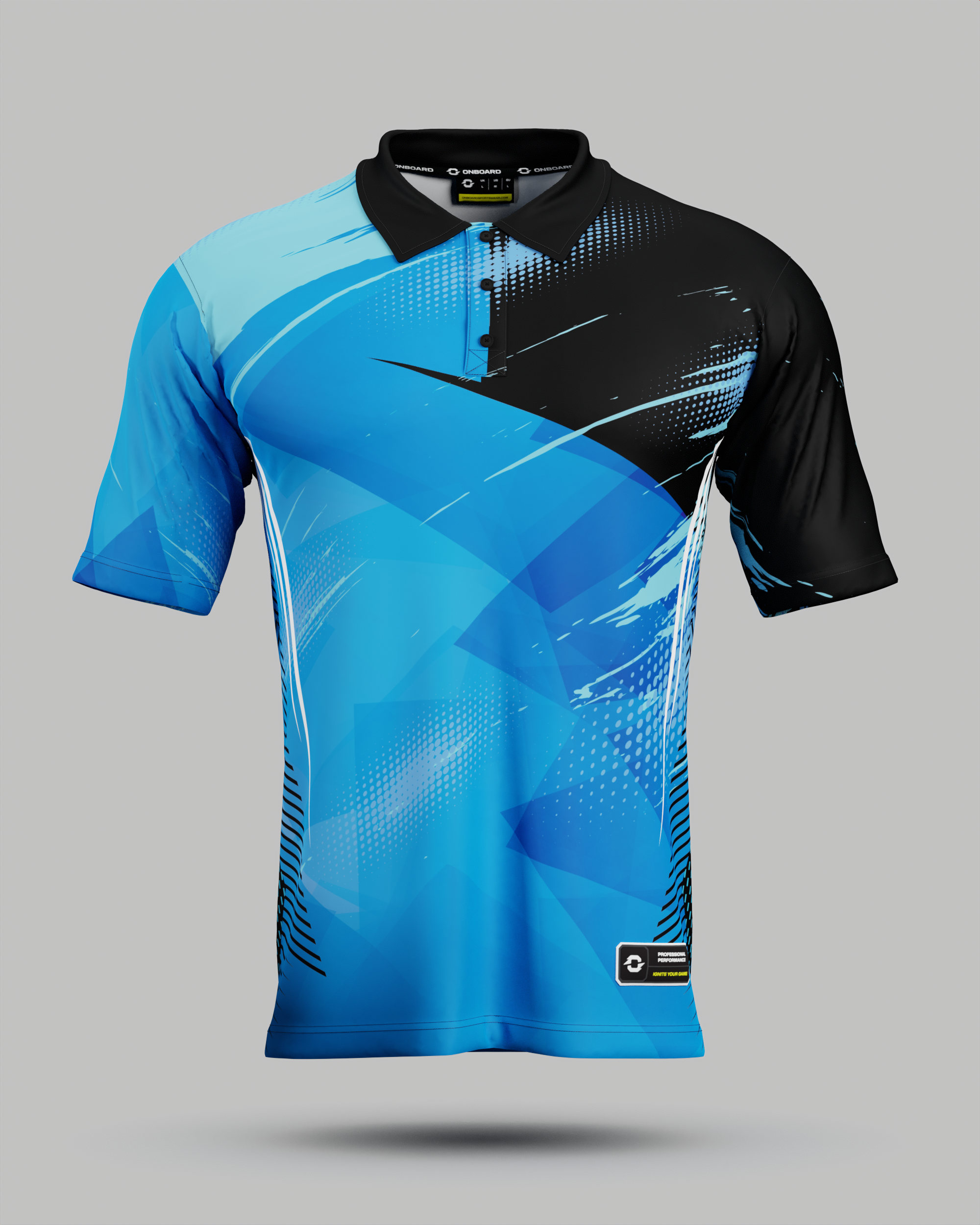 Youth Alaska 3 Button Polo Collar Jersey