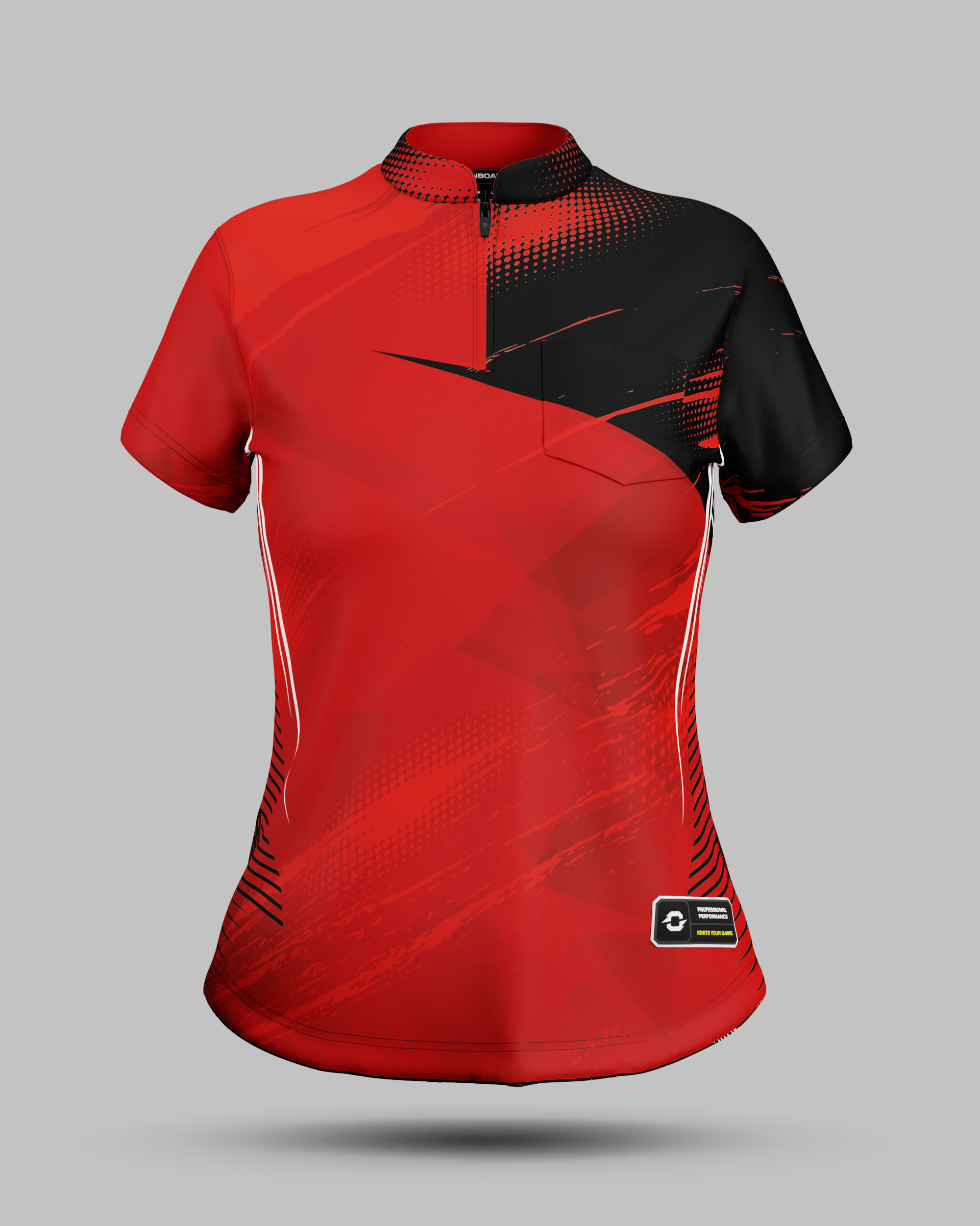Womens Alaska 1/4 Zip Pro Collar Jersey