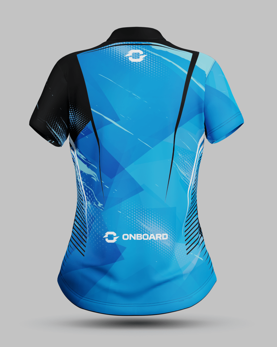 Womens Alaska 1/4 Zip Pro Collar Jersey - Onboard Sportswear