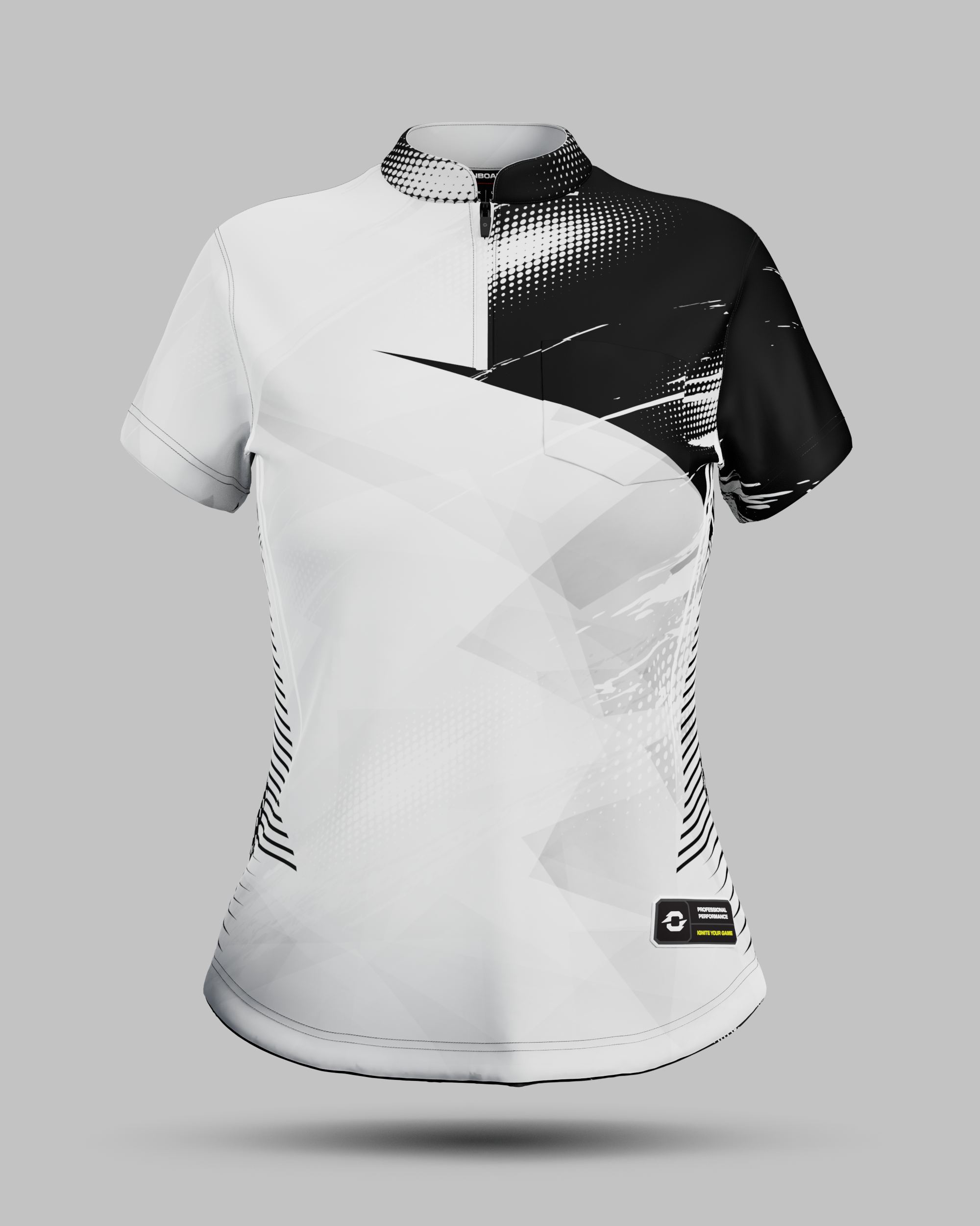 Womens Alaska 1/4 Zip Pro Collar Jersey