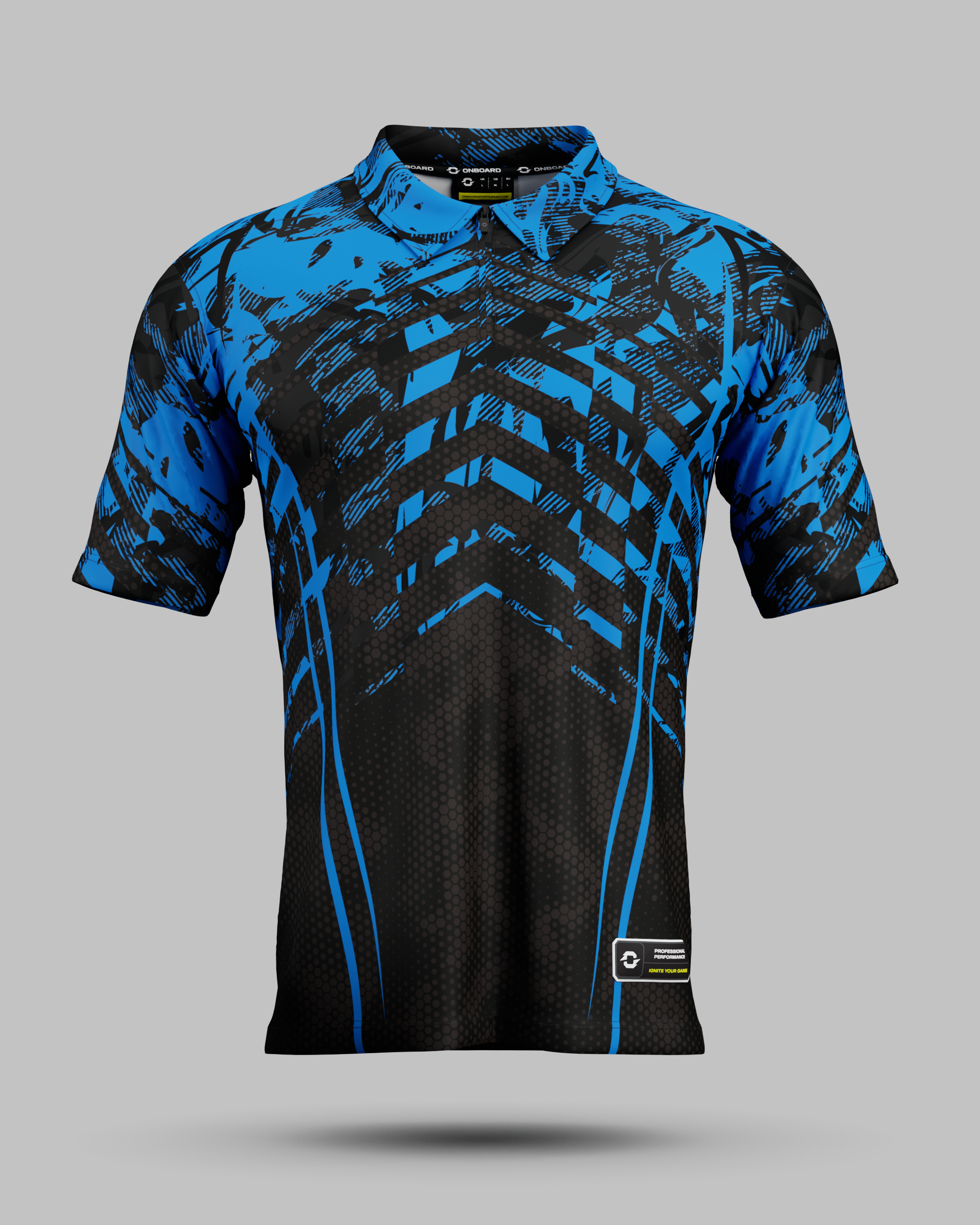 Youth Arizona 1/4 Zip Polo Collar Jersey