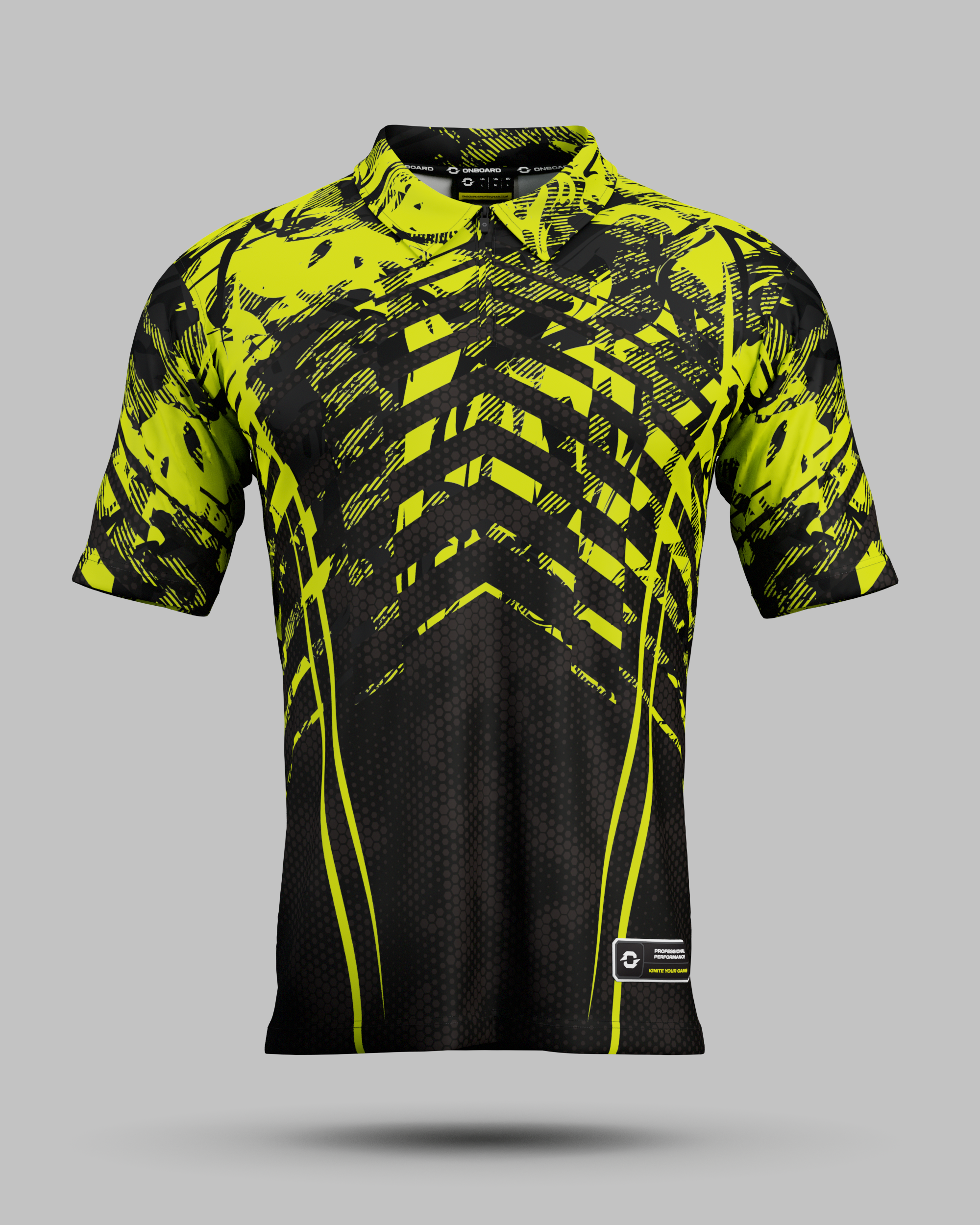 Youth Arizona 1/4 Zip Polo Collar Jersey
