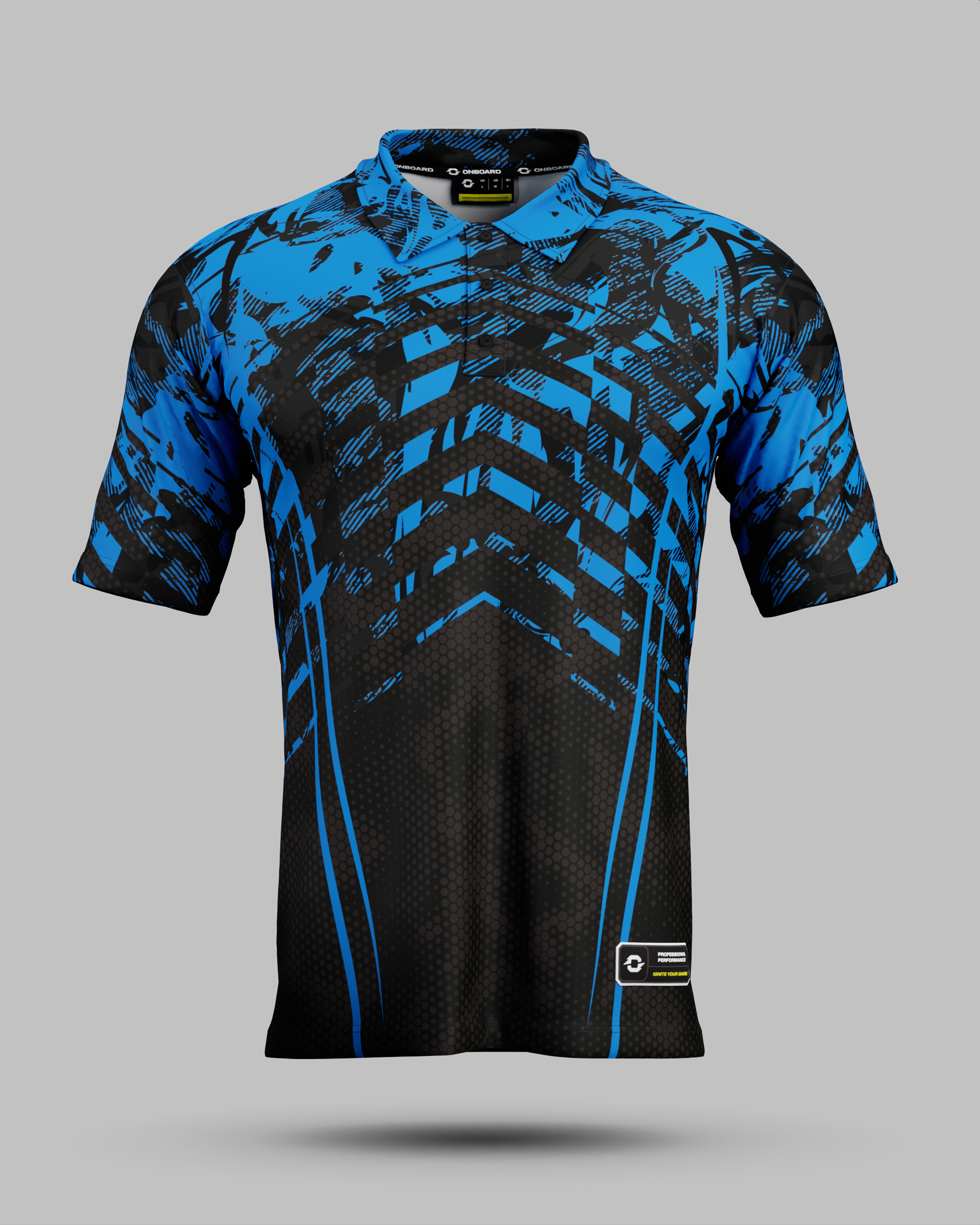 Youth Arizona 3 Button Polo Collar Jersey