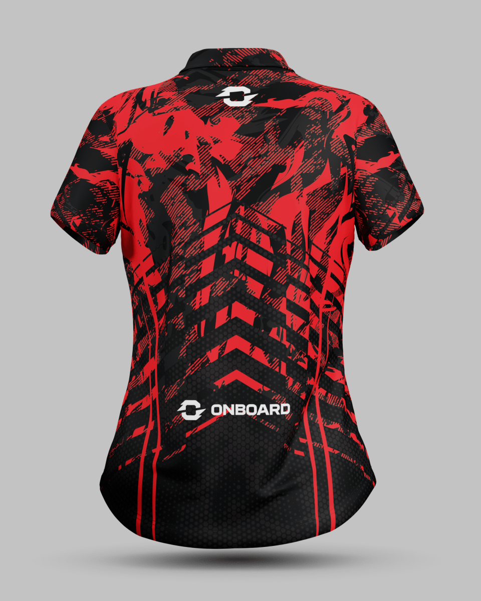Womens Arizona 1/4 Zip Pro Collar Jersey - Onboard Sportswear