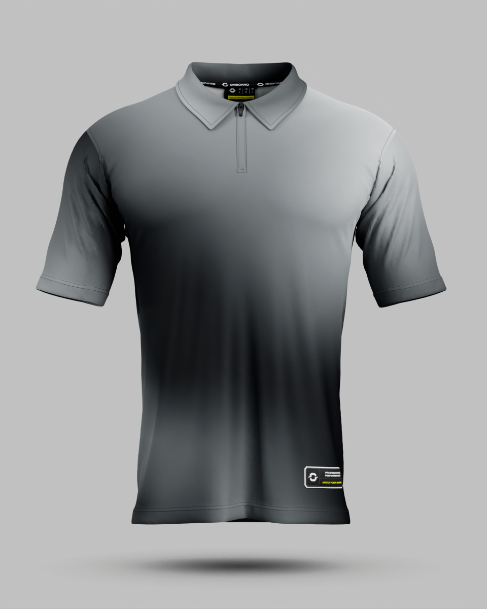 Aura 1/4 Zip Polo Collar Jersey - Onboard Sportswear