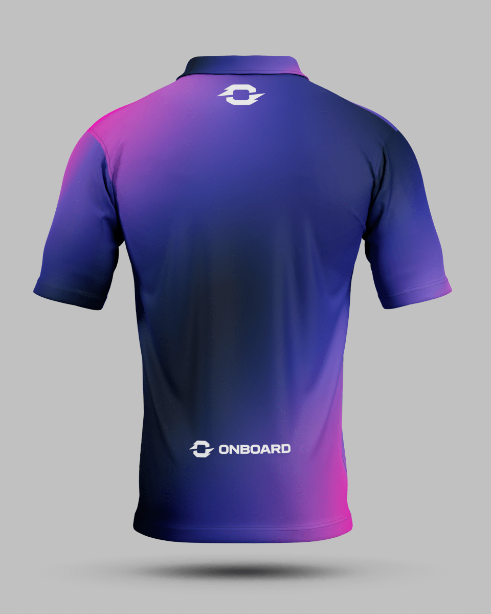 Aura 1/4 Zip Polo Collar Jersey - Onboard Sportswear