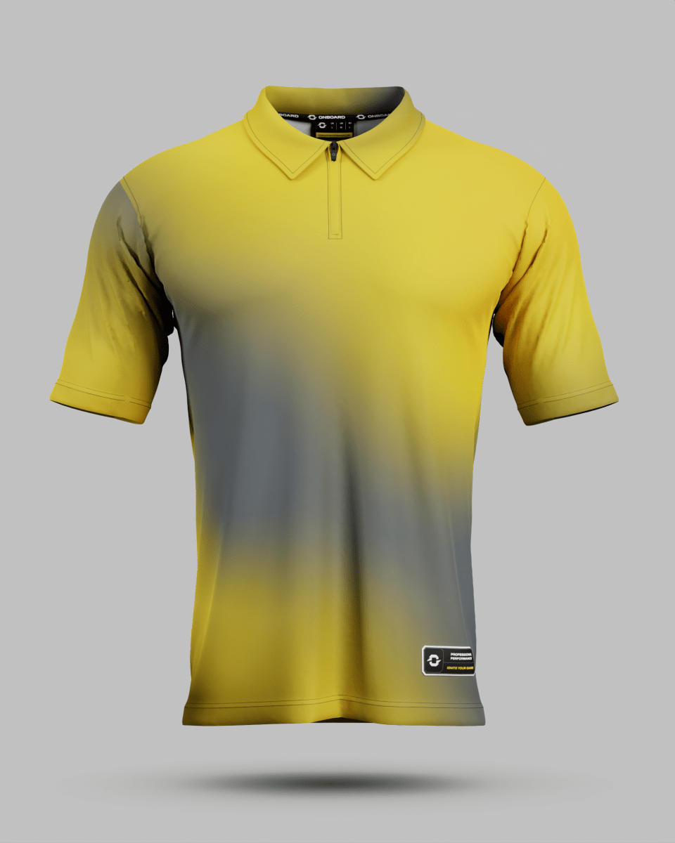 Aura 1/4 Zip Polo Collar Jersey - Onboard Sportswear