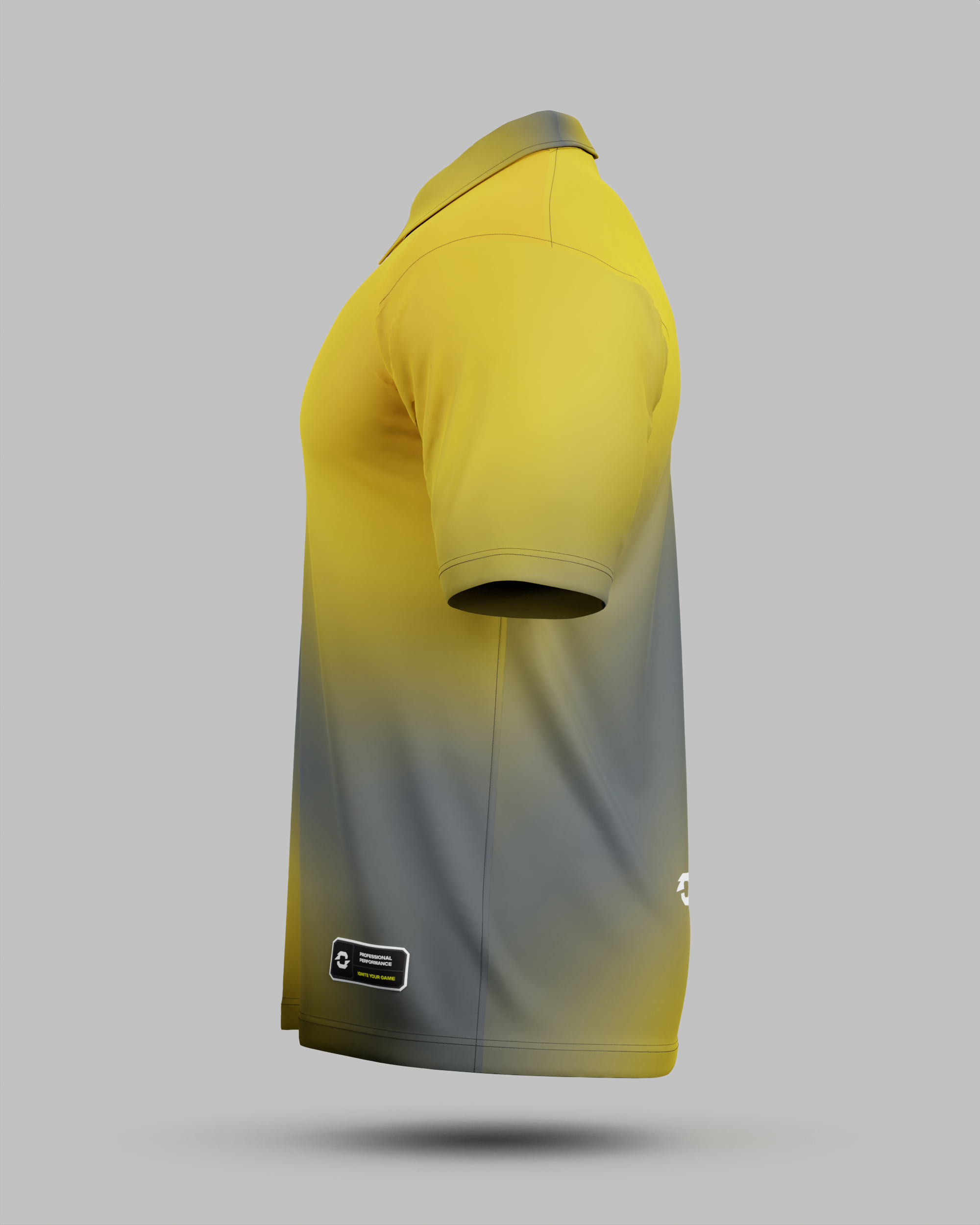 Youth Aura 1/4 Zip Polo Collar Jersey