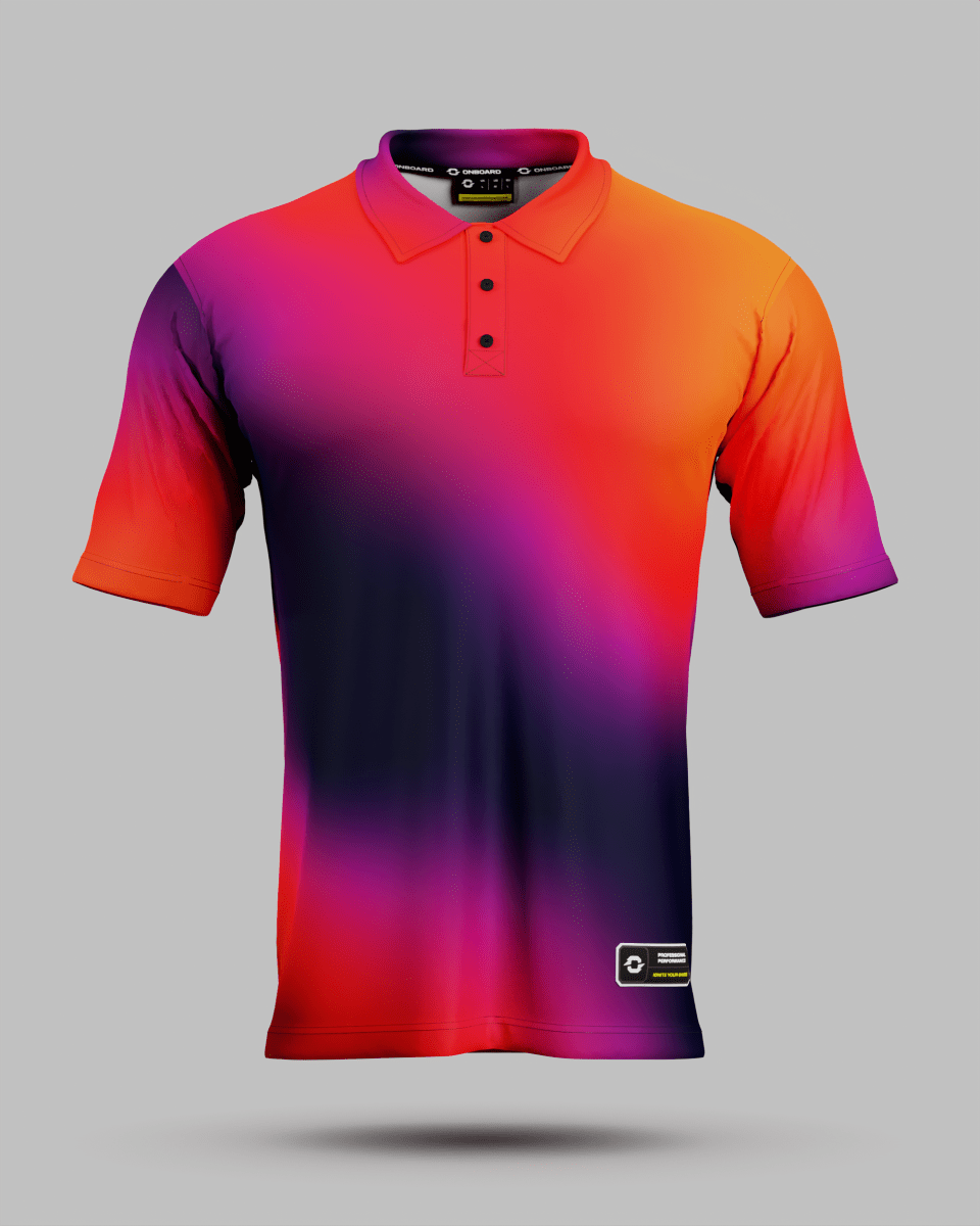 Youth Aura 3 Button Polo Collar Jersey - Onboard Sportswear