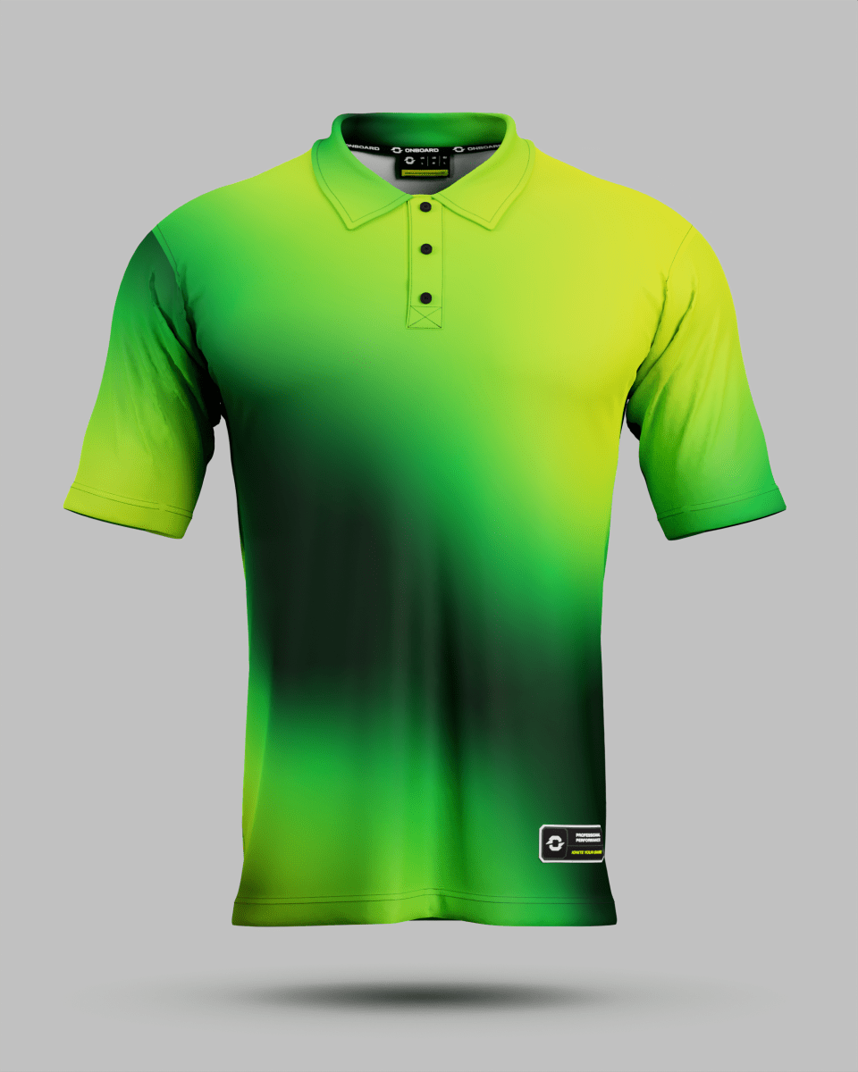 Youth Aura 3 Button Polo Collar Jersey - Onboard Sportswear