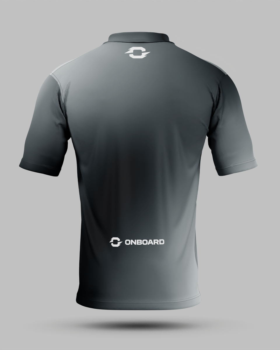 Youth Aura 3 Button Polo Collar Jersey With Pocket - Onboard Sportswear