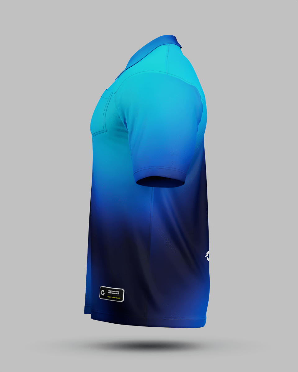 Youth Aura 3 Button Polo Collar Jersey With Pocket - Onboard Sportswear