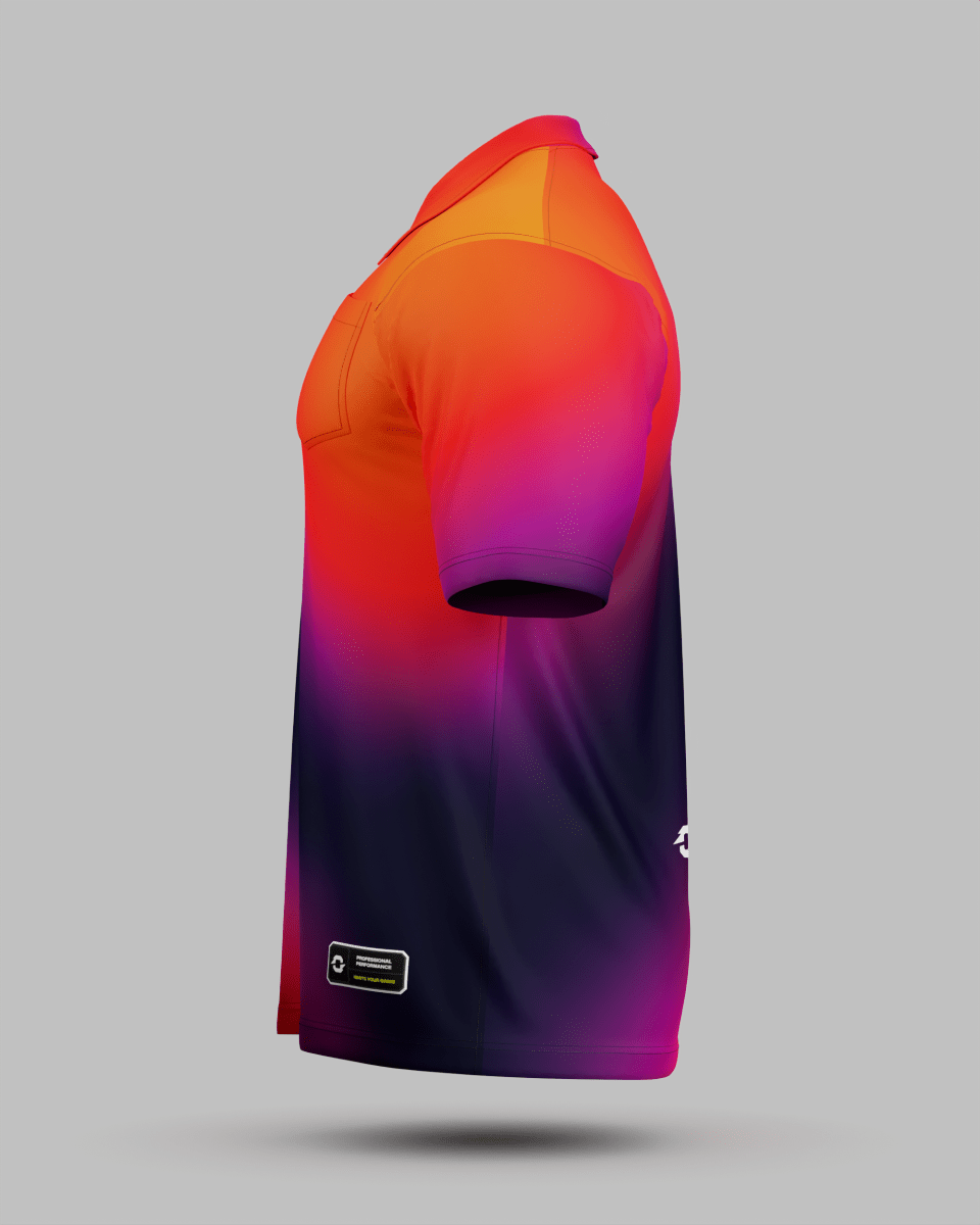 Youth Aura 3 Button Polo Collar Jersey With Pocket - Onboard Sportswear