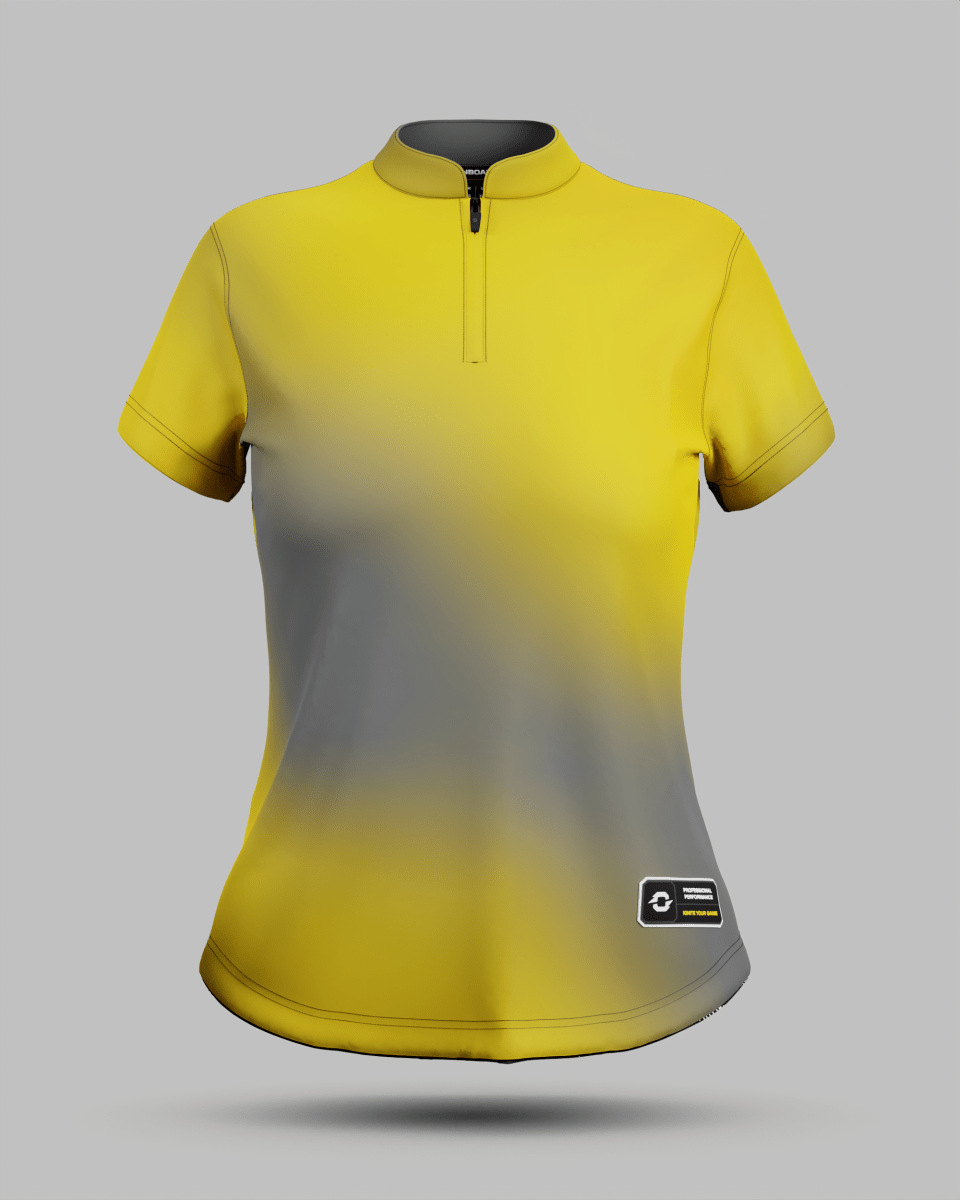 Womens Aura 1/4 Zip Pro Collar Jersey - Onboard Sportswear