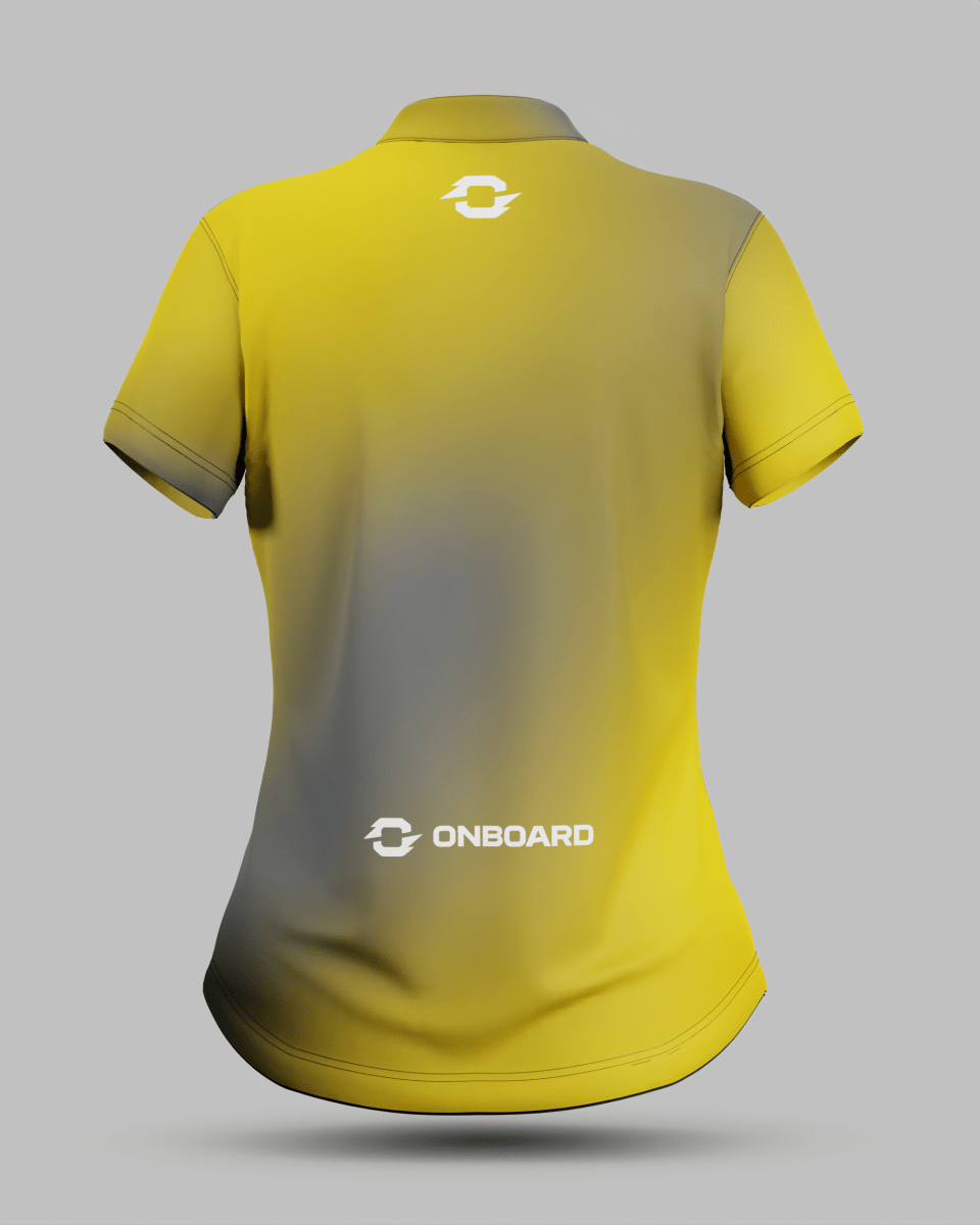 Womens Aura 1/4 Zip Pro Collar Jersey - Onboard Sportswear