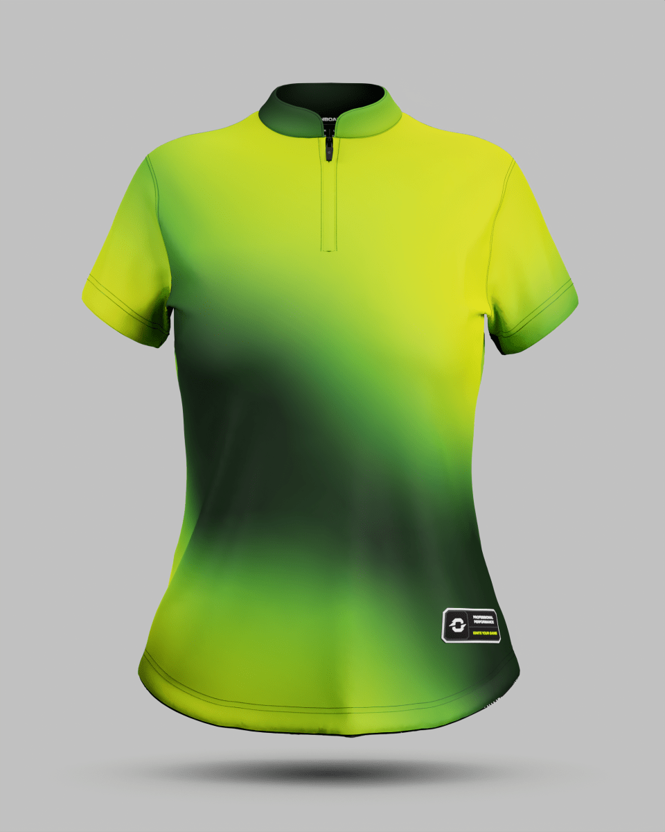 Womens Aura 1/4 Zip Pro Collar Jersey - Onboard Sportswear
