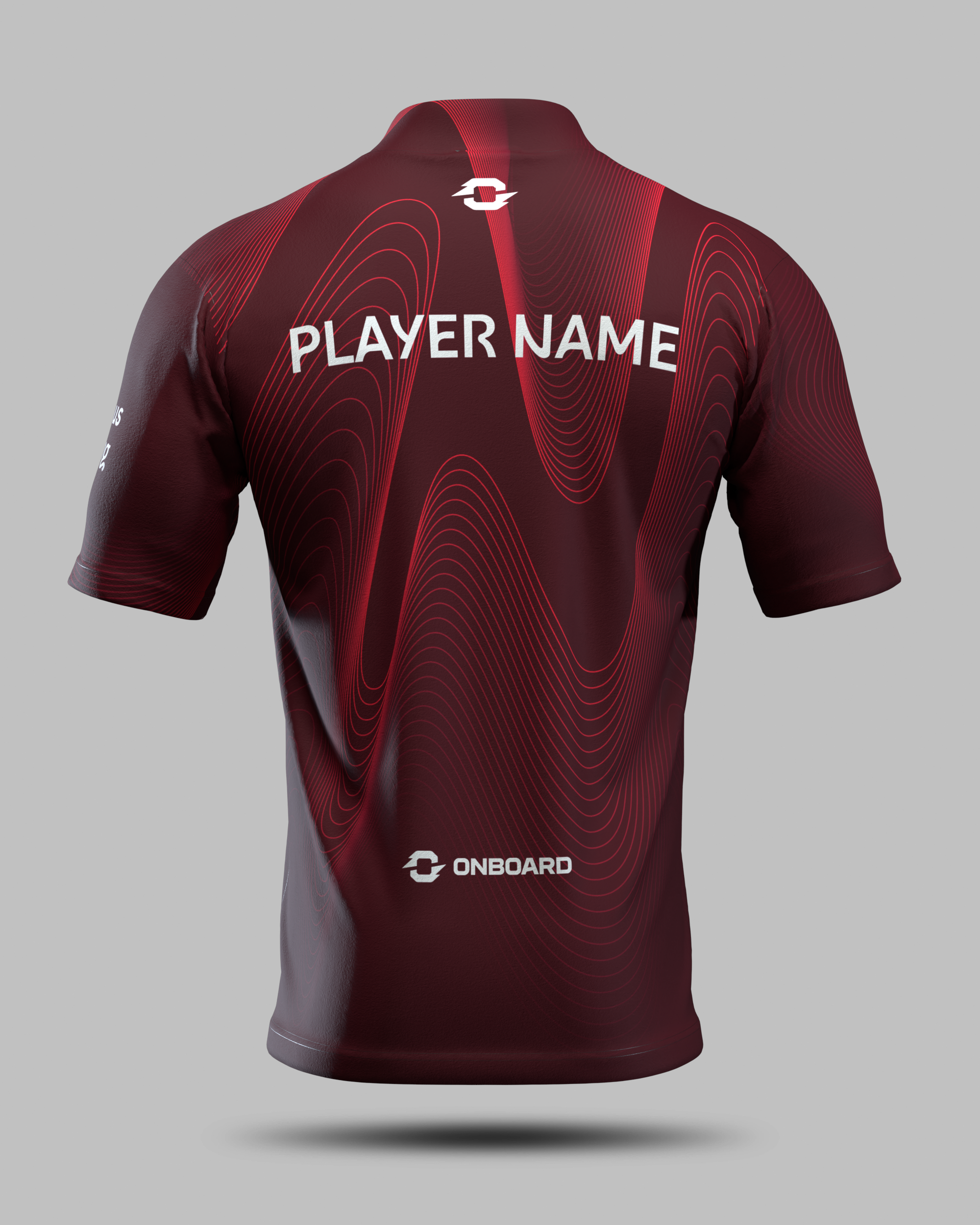 British Heart Foundation Awareness Shirt Burgundy