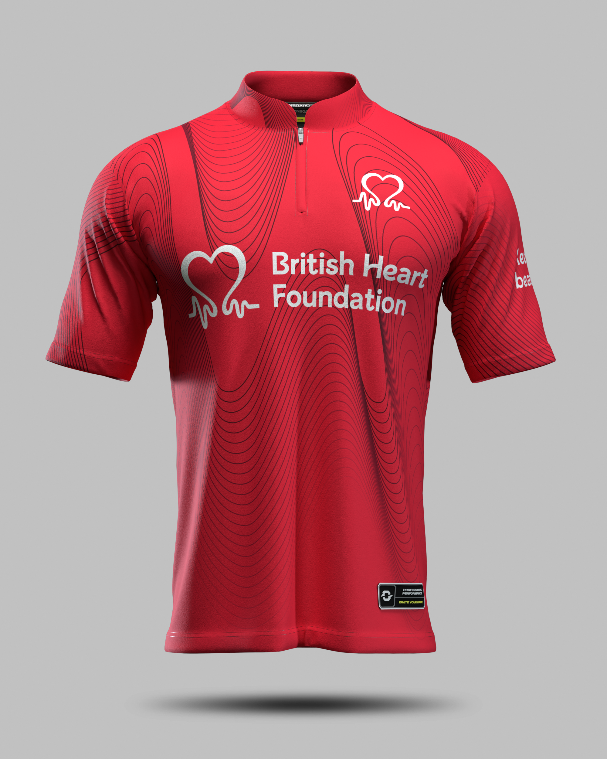 British Heart Foundation Awareness Shirt Red
