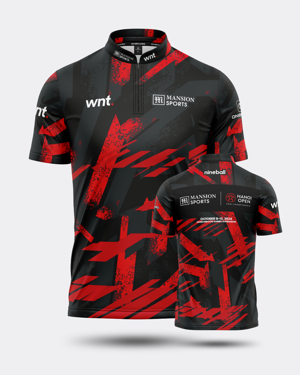 Official 2024 Hanoi Open Jersey Black