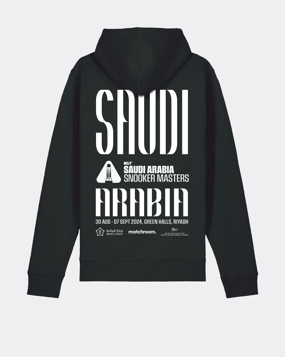 2024 Saudi Snooker Masters Hoodie - Black