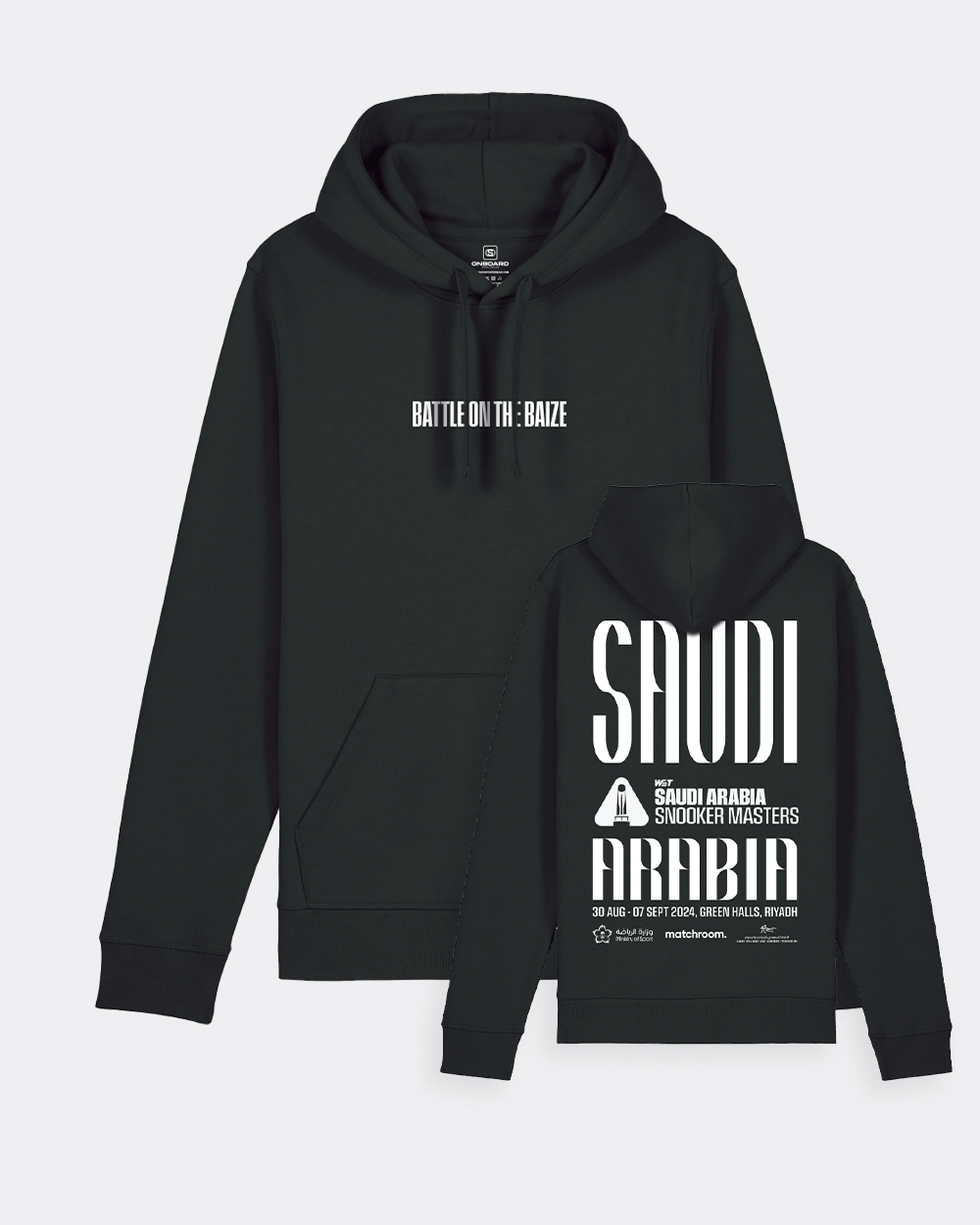 2024 Saudi Snooker Masters Hoodie - Black