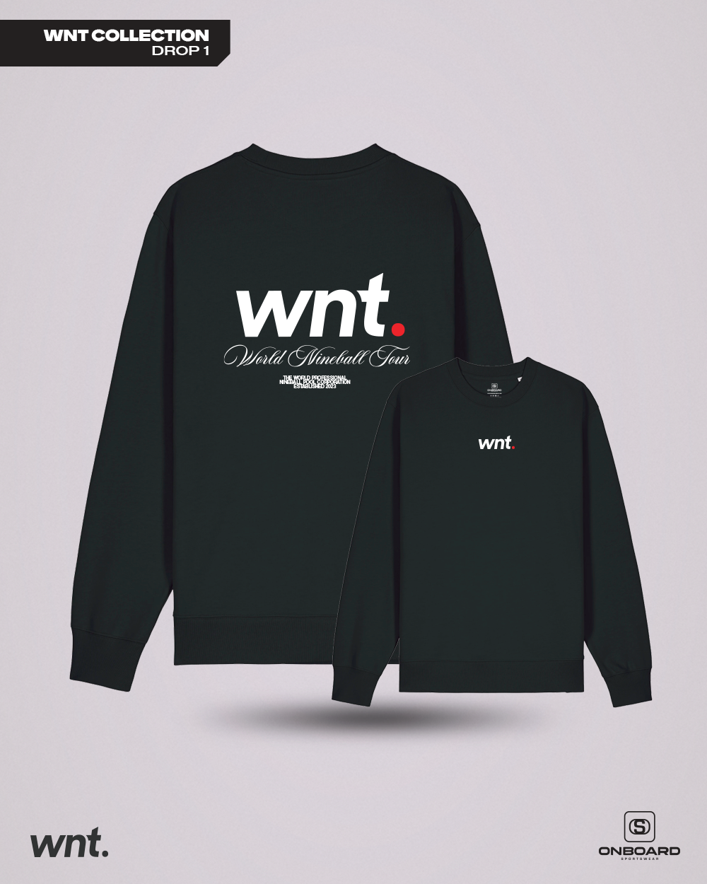 WNT Essential Sweater Black