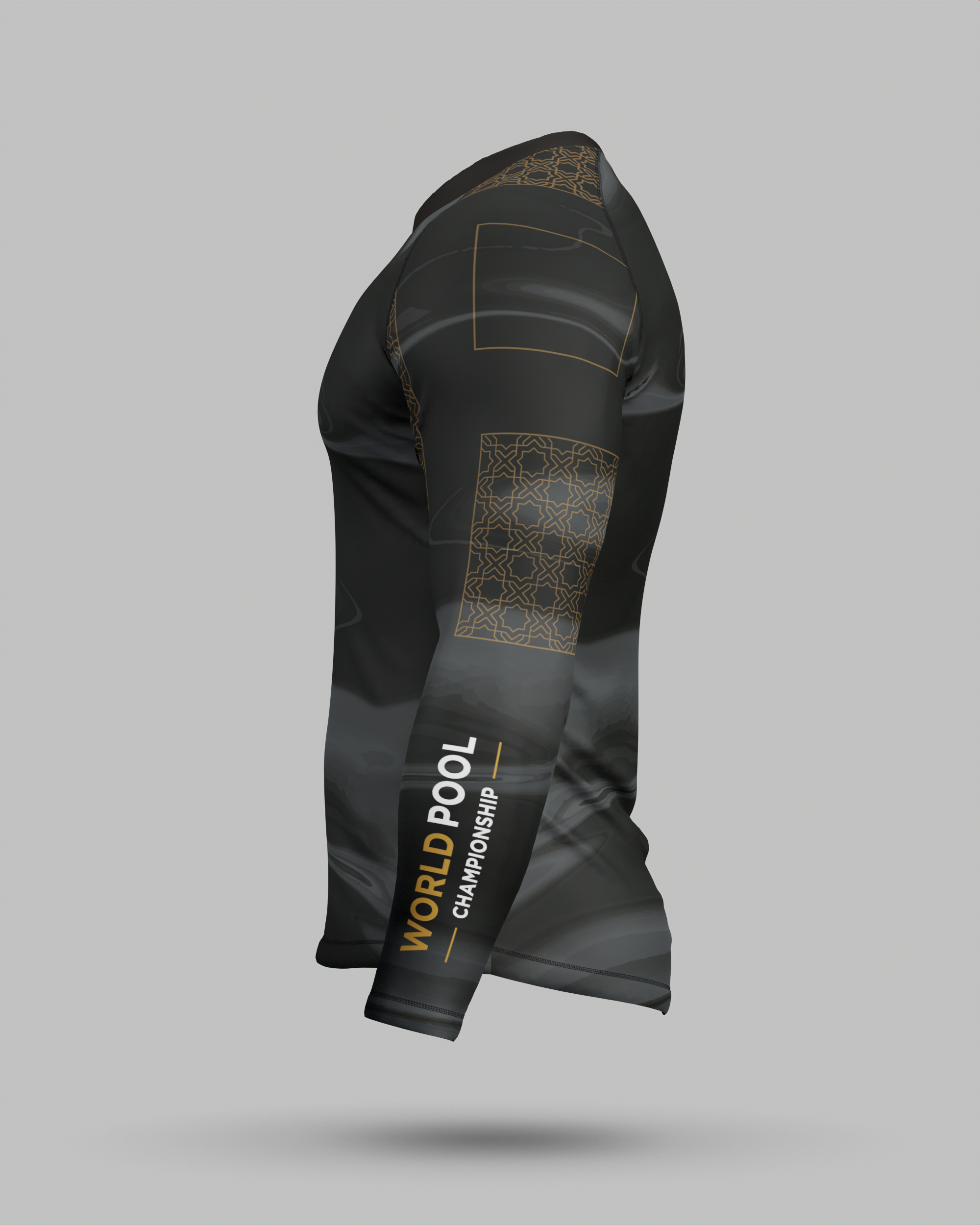 2025 World Nineball Championship Baselayer In Black