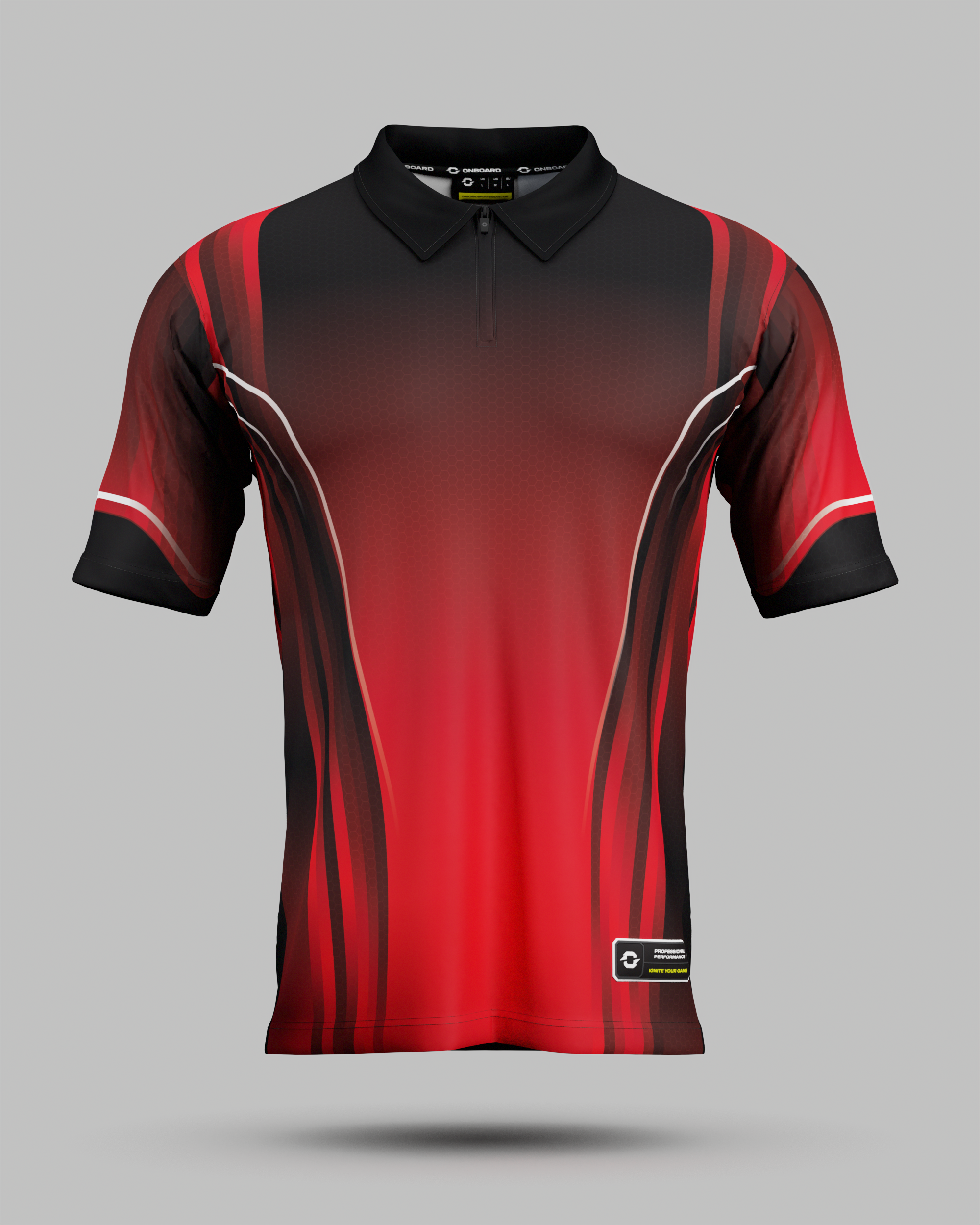Blaze 1/4 Zip Polo Collar Jersey