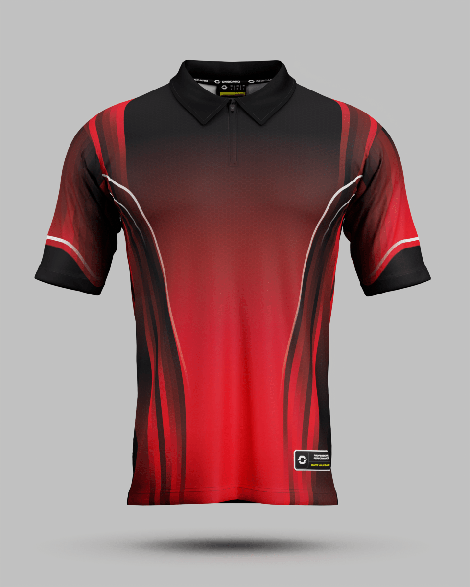 Blaze 1/4 Zip Polo Collar Jersey - Onboard Sportswear