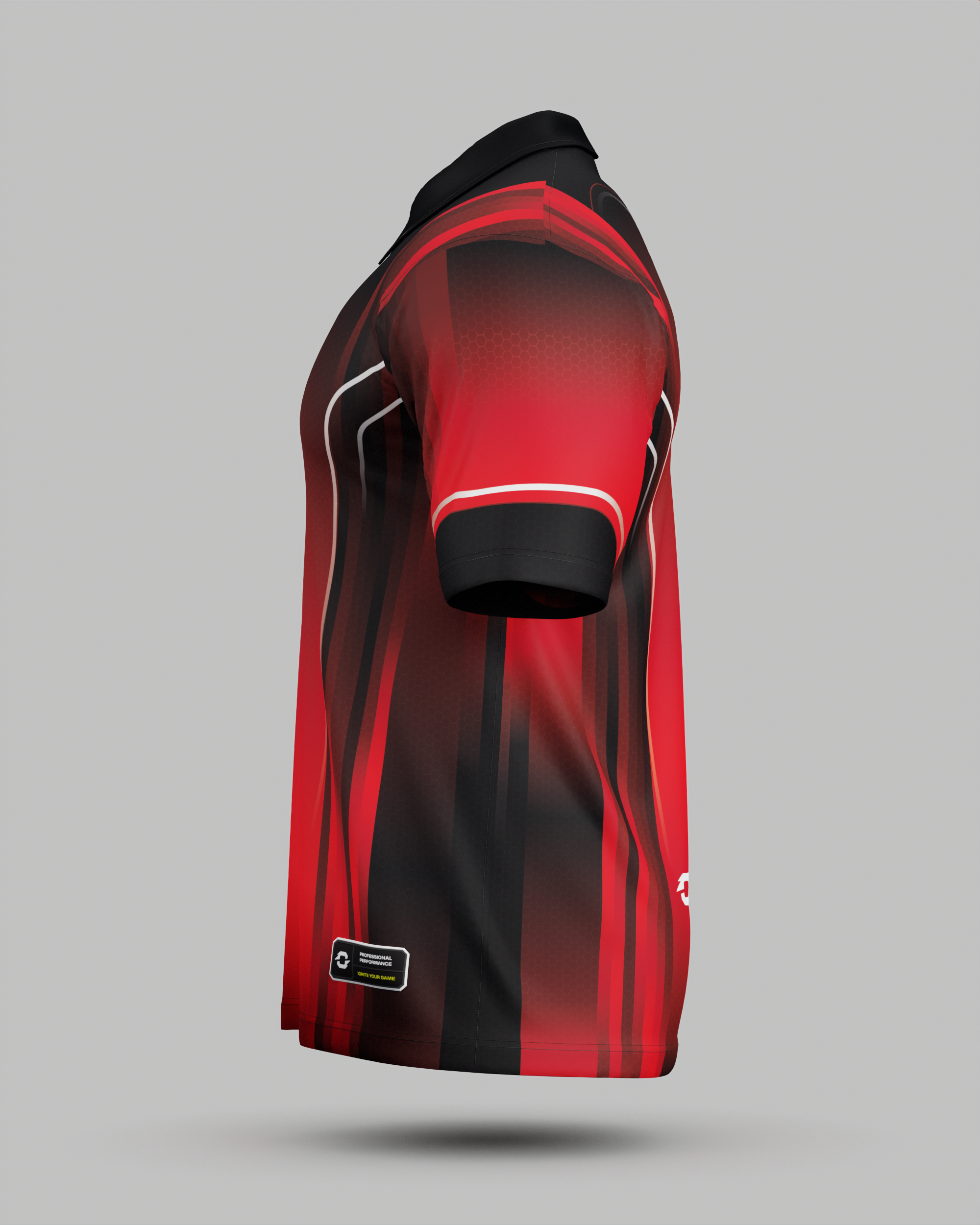 Youth Blaze 1/4 Zip Polo Collar Jersey