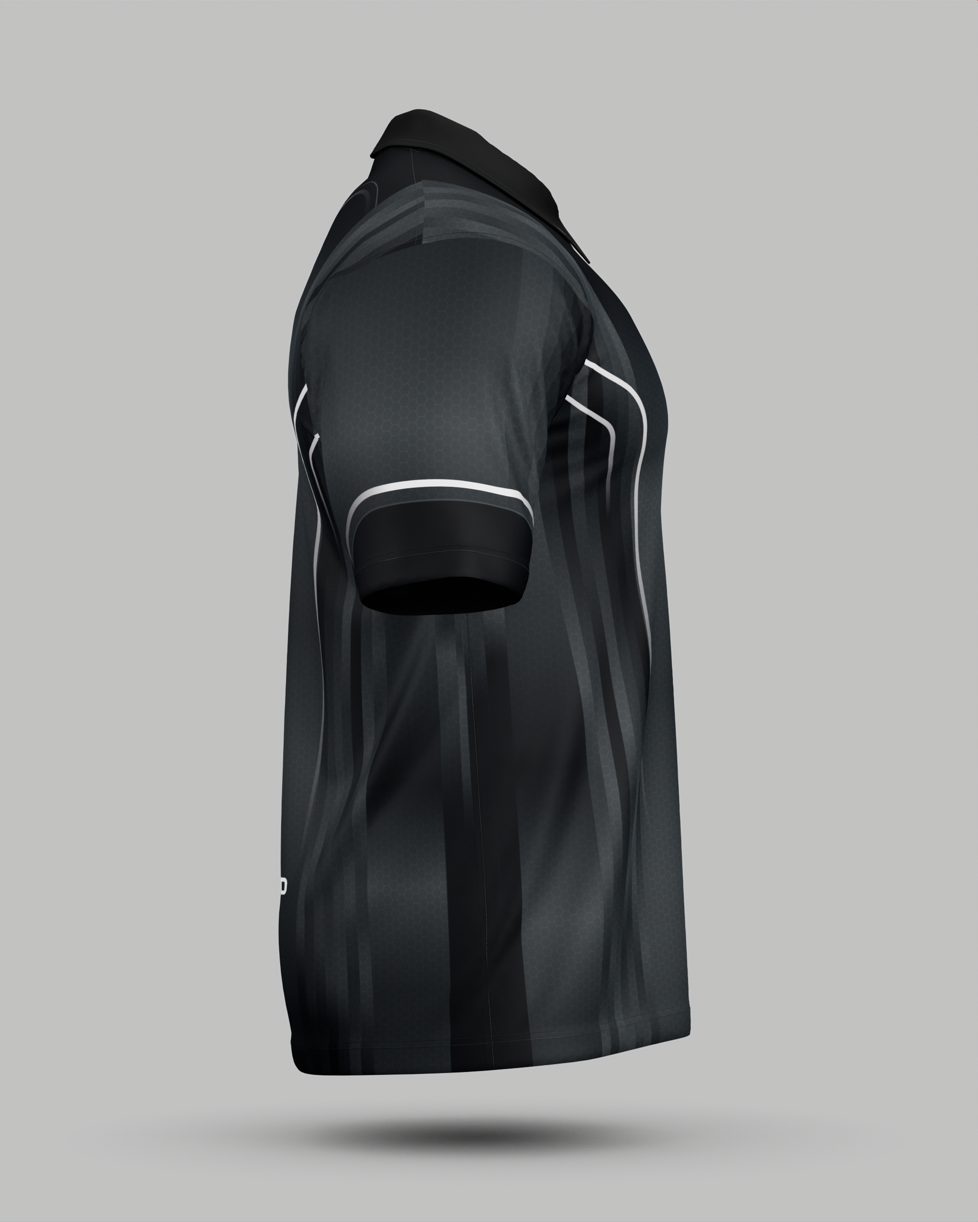 Youth Blaze 1/4 Zip Polo Collar Jersey