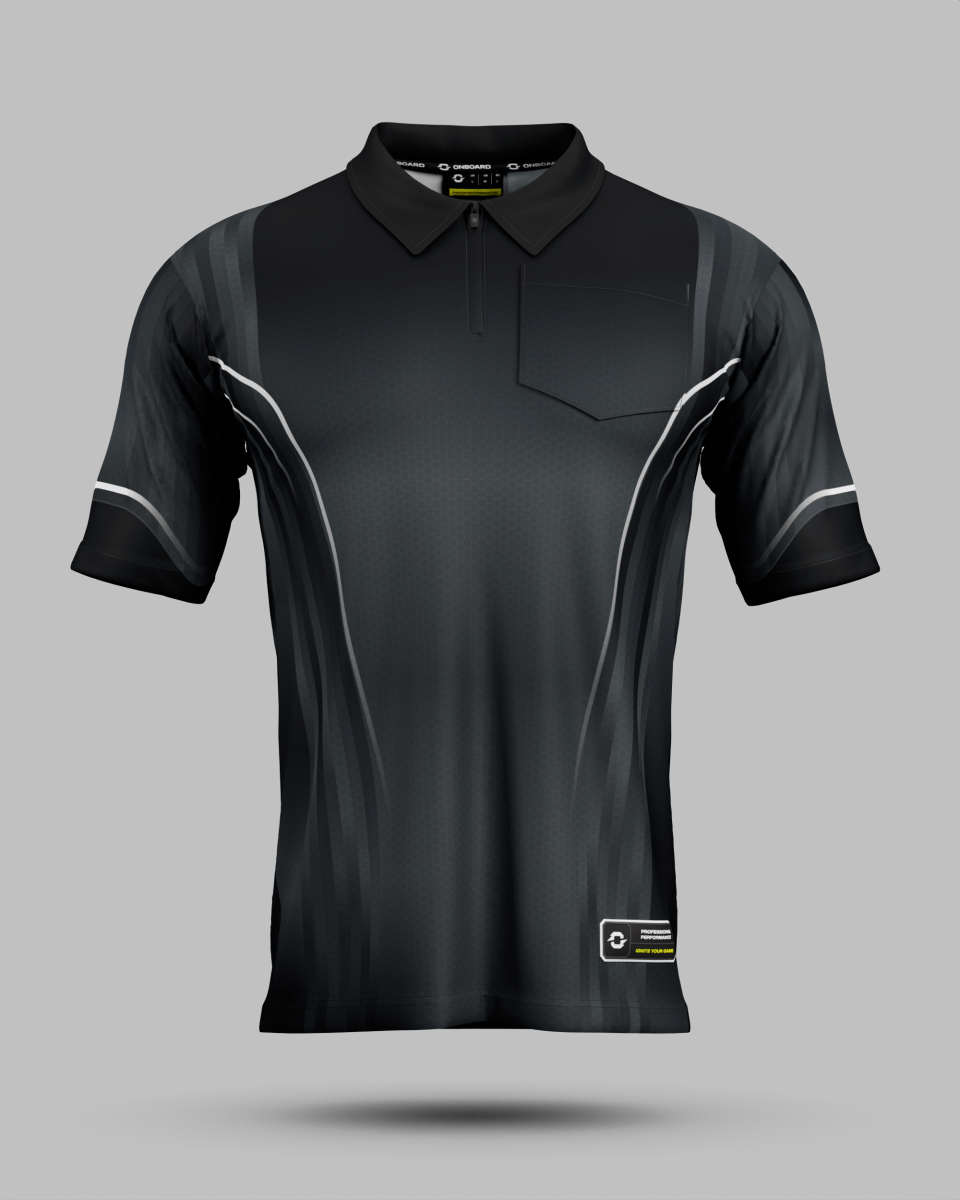 Youth Blaze 1/4 Zip Polo Collar Jersey With Pocket - Onboard Sportswear
