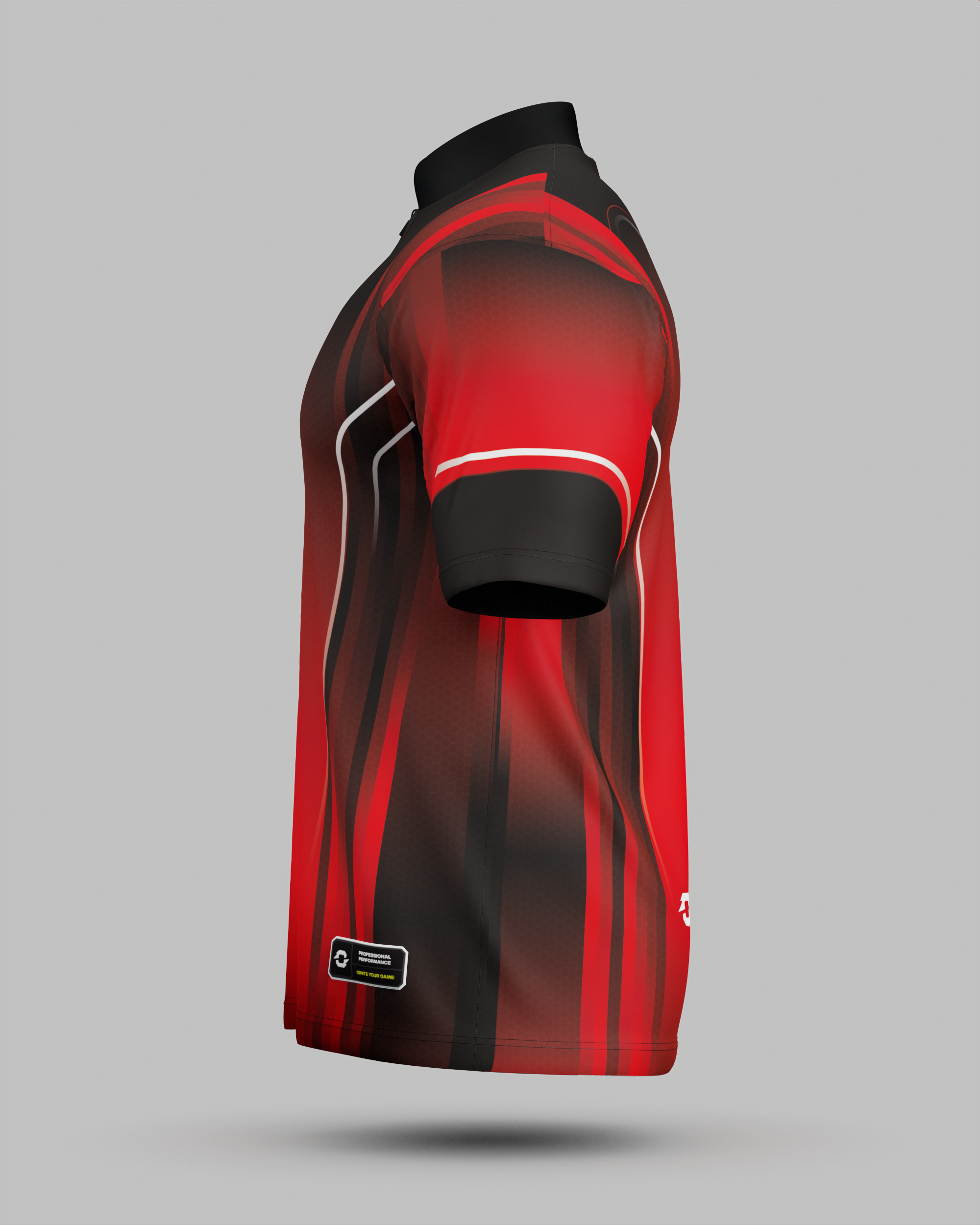 Youth Blaze 1/4 Zip Pro Collar Jersey