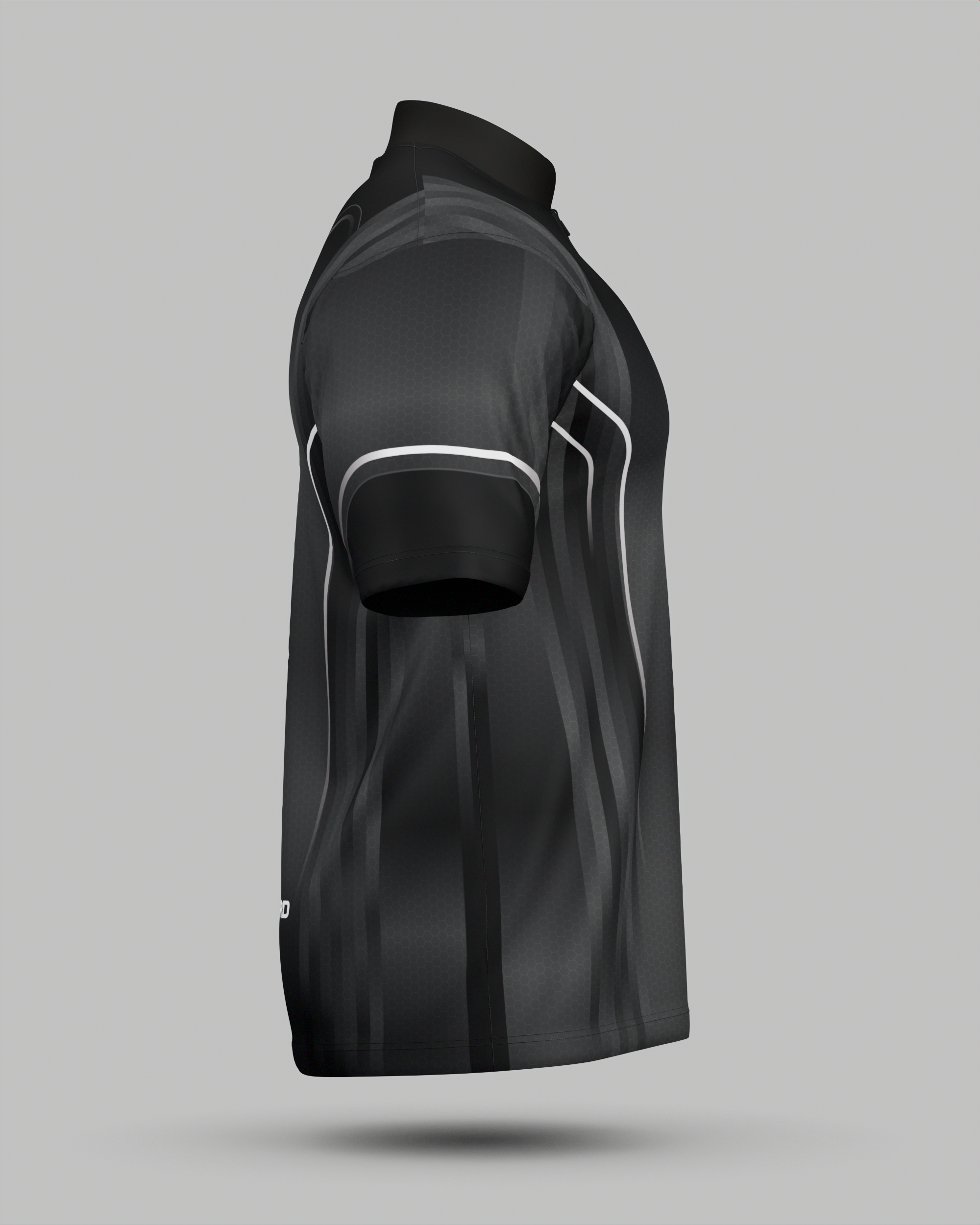 Blaze 1/4 Zip Pro Collar Jersey With Pocket