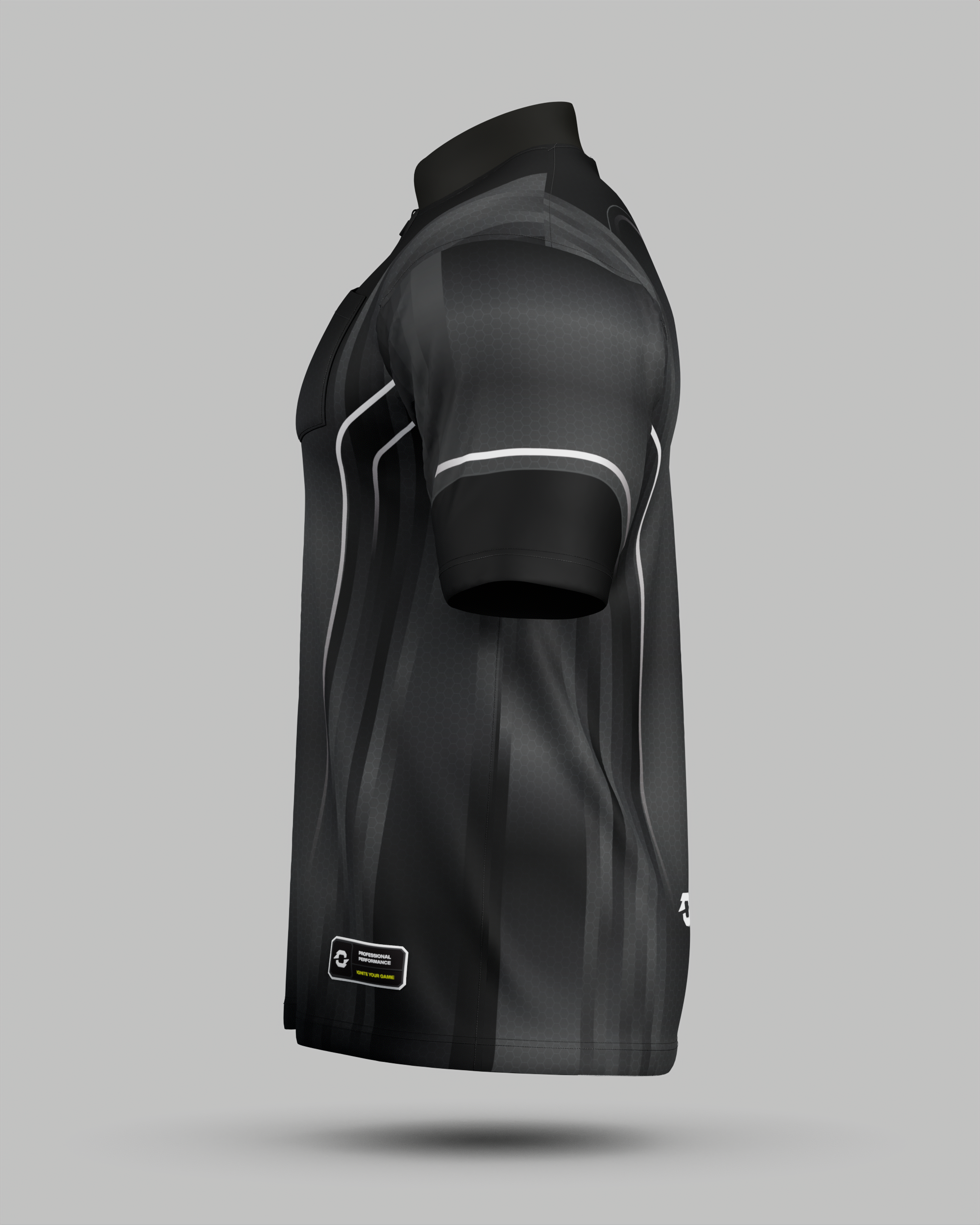 Youth Blaze 1/4 Zip Pro Collar Jersey With Pocket
