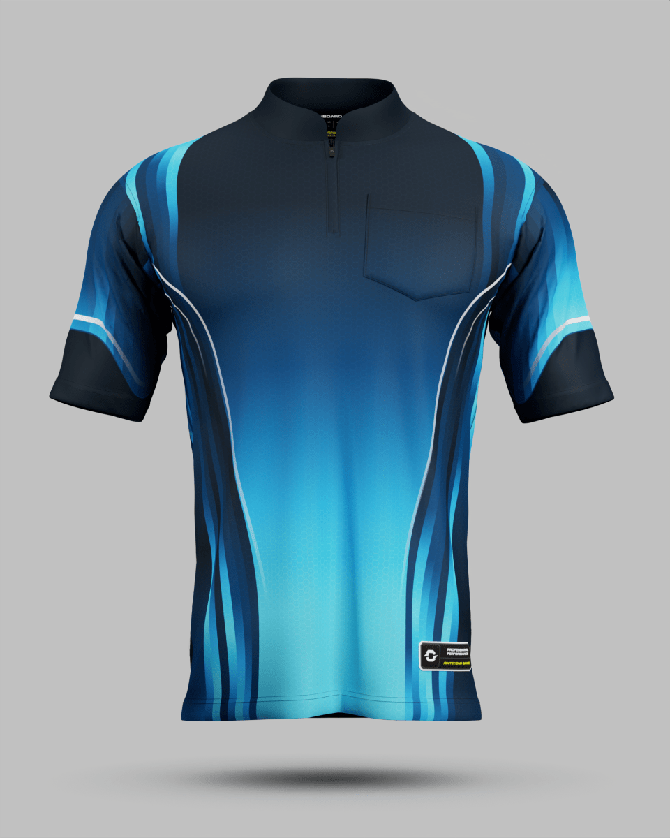 Blaze 1/4 Zip Pro Collar Jersey With Pocket - Onboard Sportswear