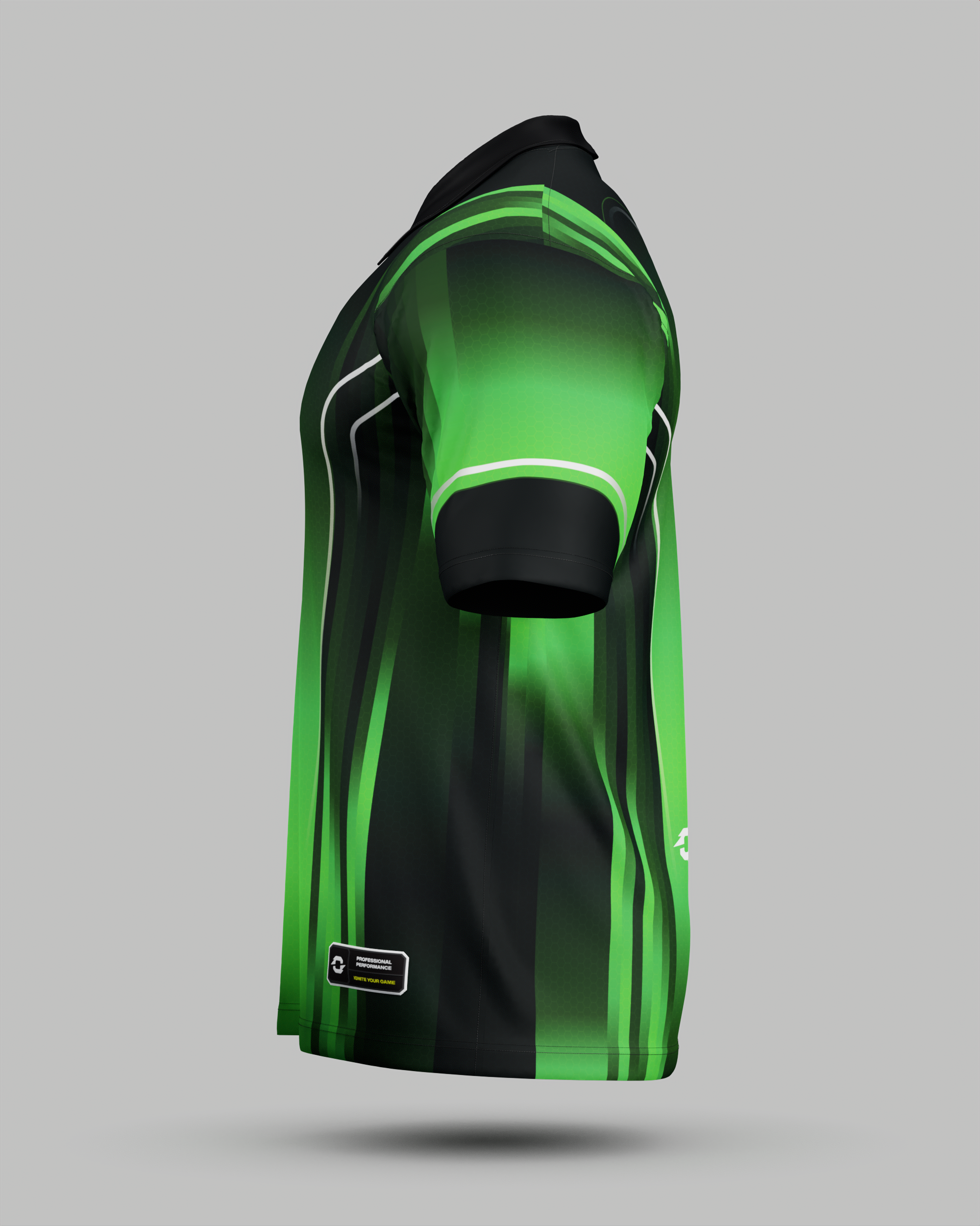 Blaze 3 Button Polo Collar Jersey