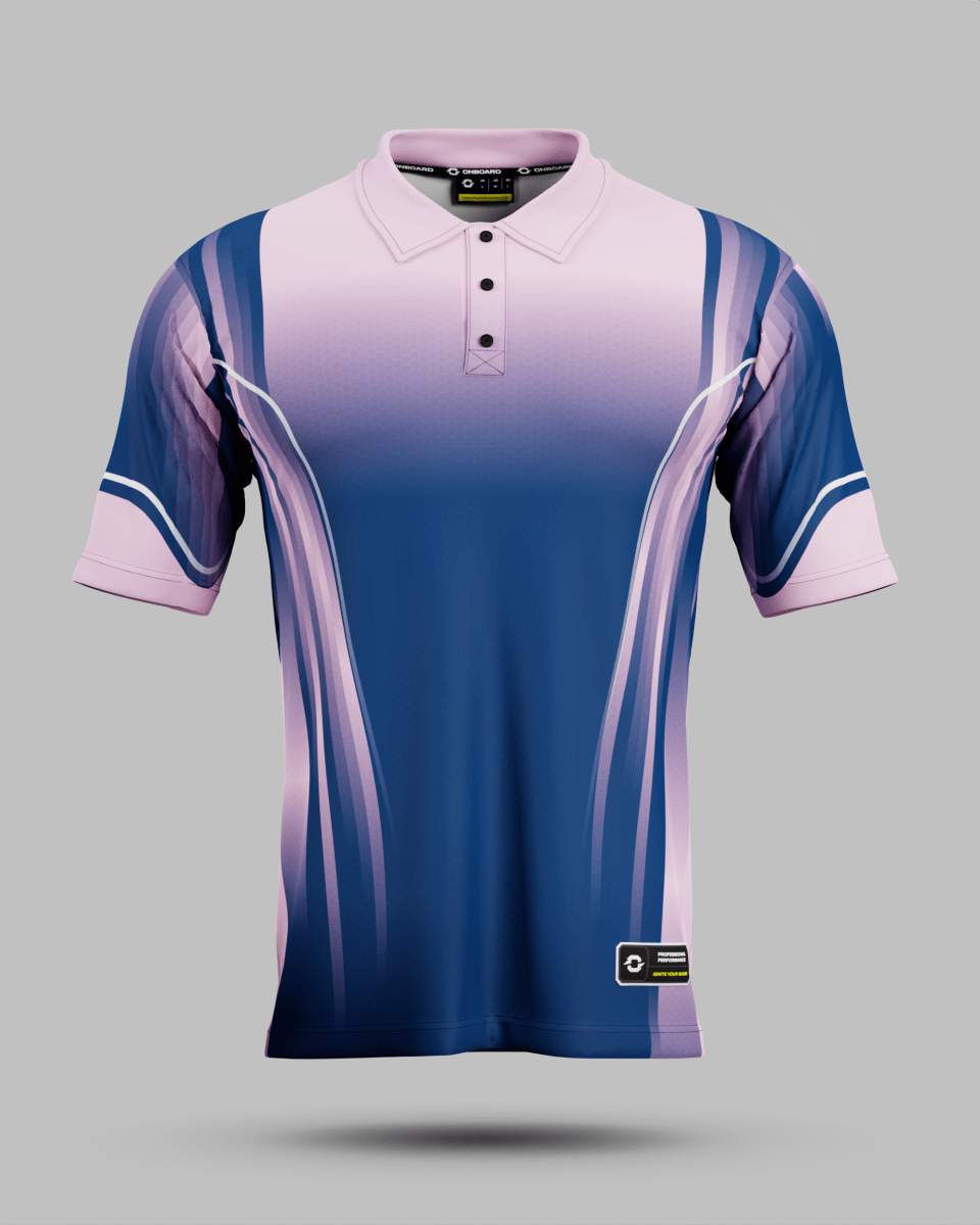 Blaze 3 Button Polo Collar Jersey - Onboard Sportswear