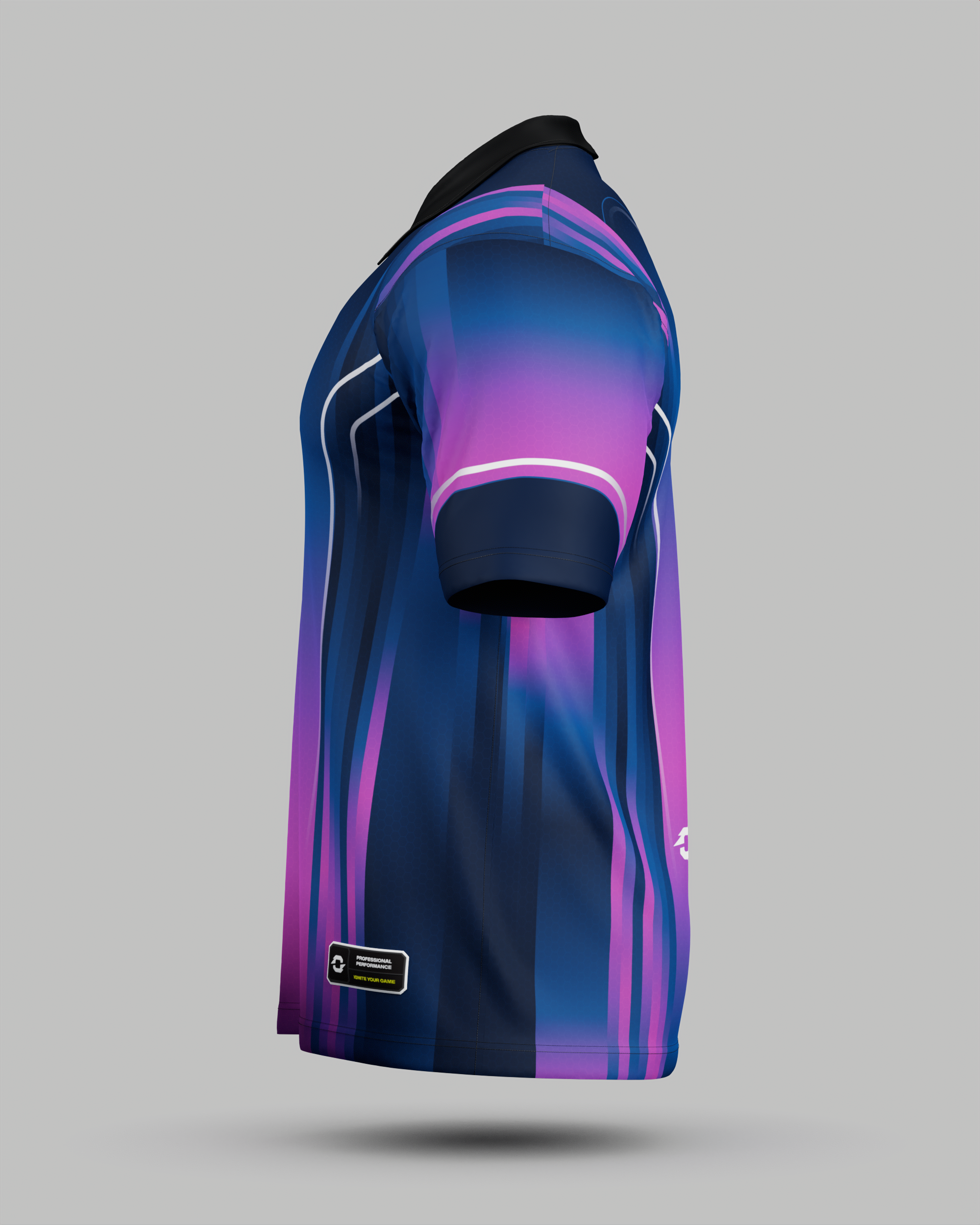Blaze 3 Button Polo Collar Jersey