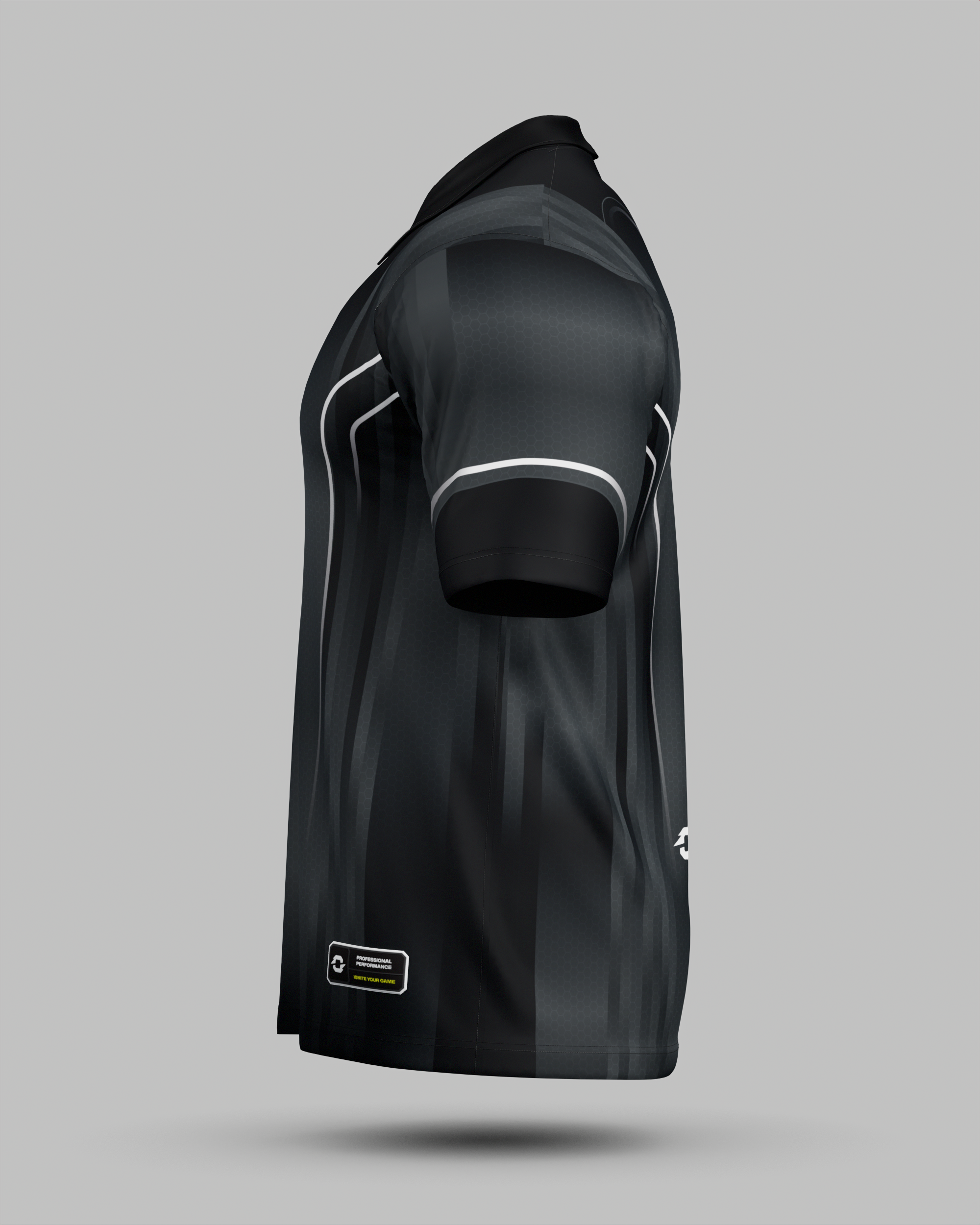 Blaze 3 Button Polo Collar Jersey