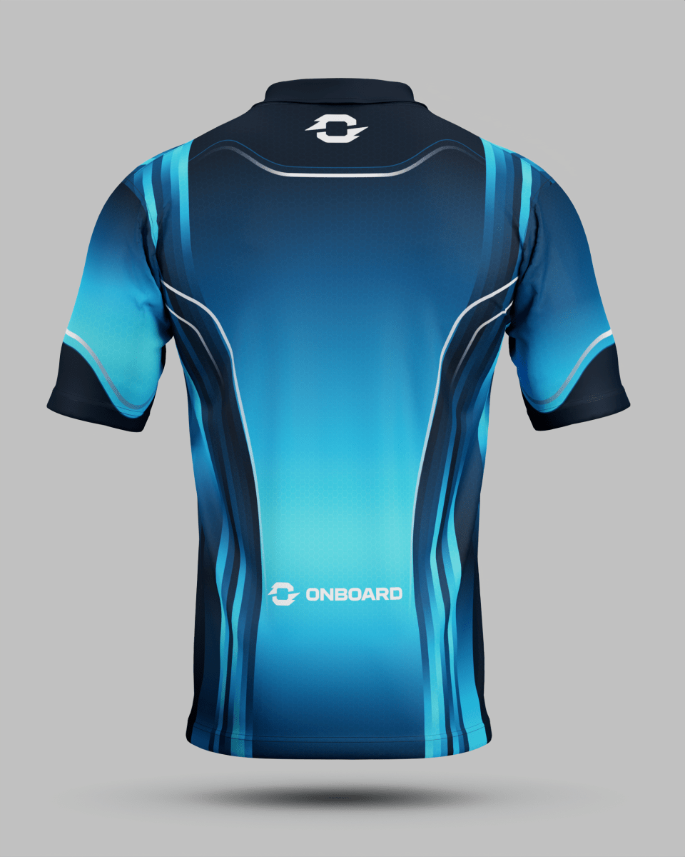 Blaze 3 Button Polo Collar Jersey - Onboard Sportswear