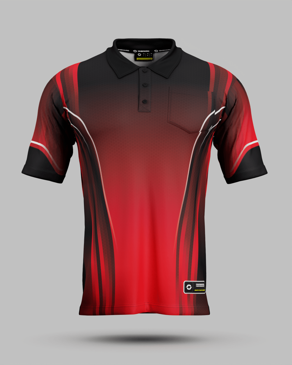 Youth Blaze 3 Button Polo Collar Jersey With Pocket - Onboard Sportswear