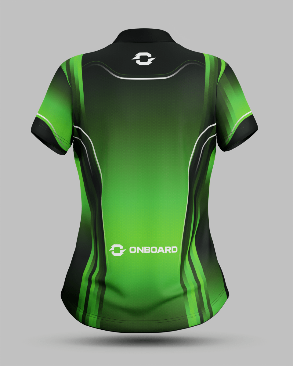 Womens Blaze 1/4 Zip Pro Collar Jersey - Onboard Sportswear