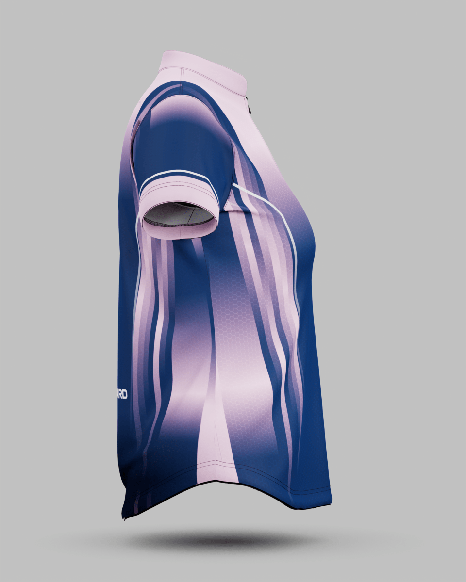 Womens Blaze 1/4 Zip Pro Collar Jersey - Onboard Sportswear