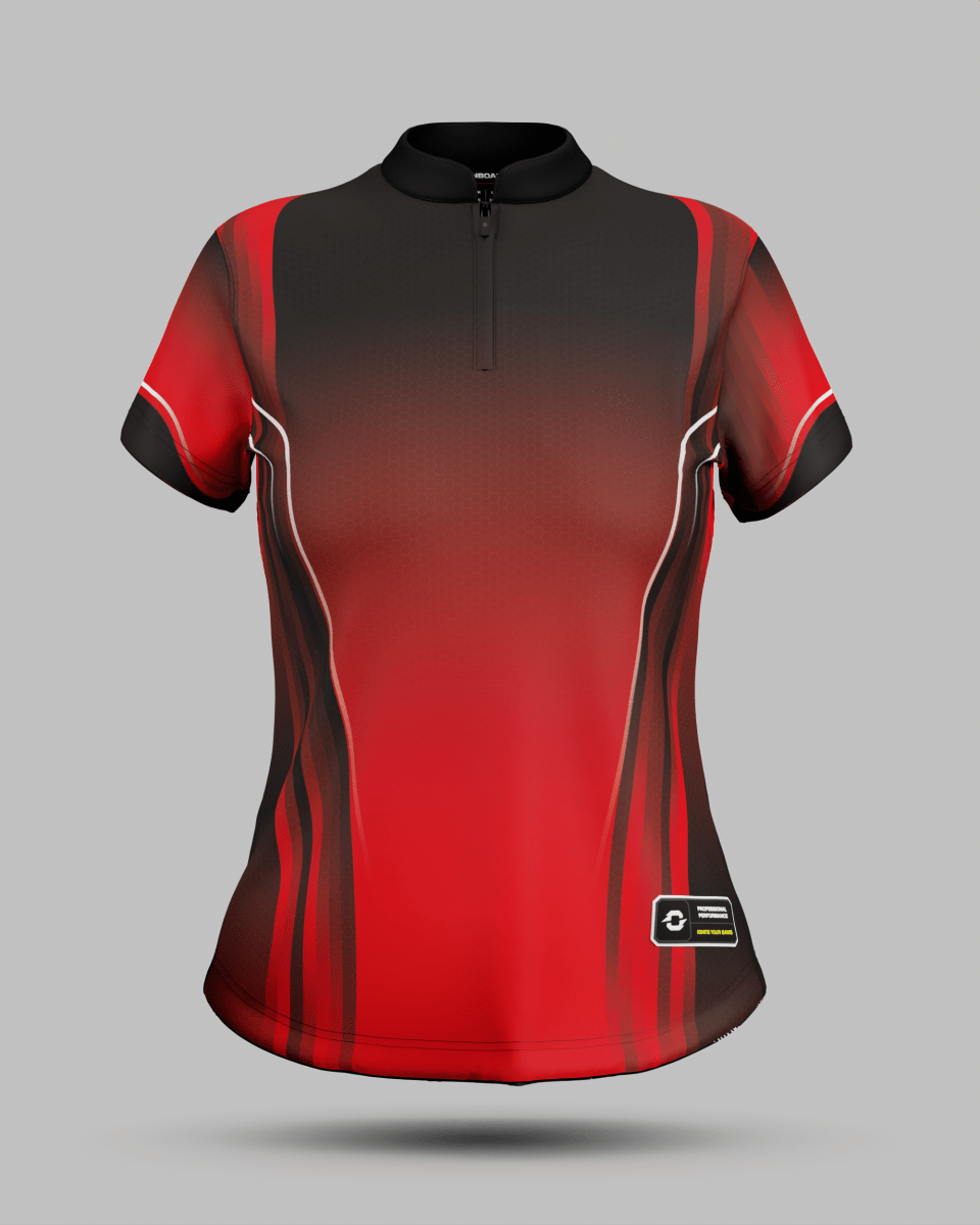 Womens Blaze 1/4 Zip Pro Collar Jersey - Onboard Sportswear